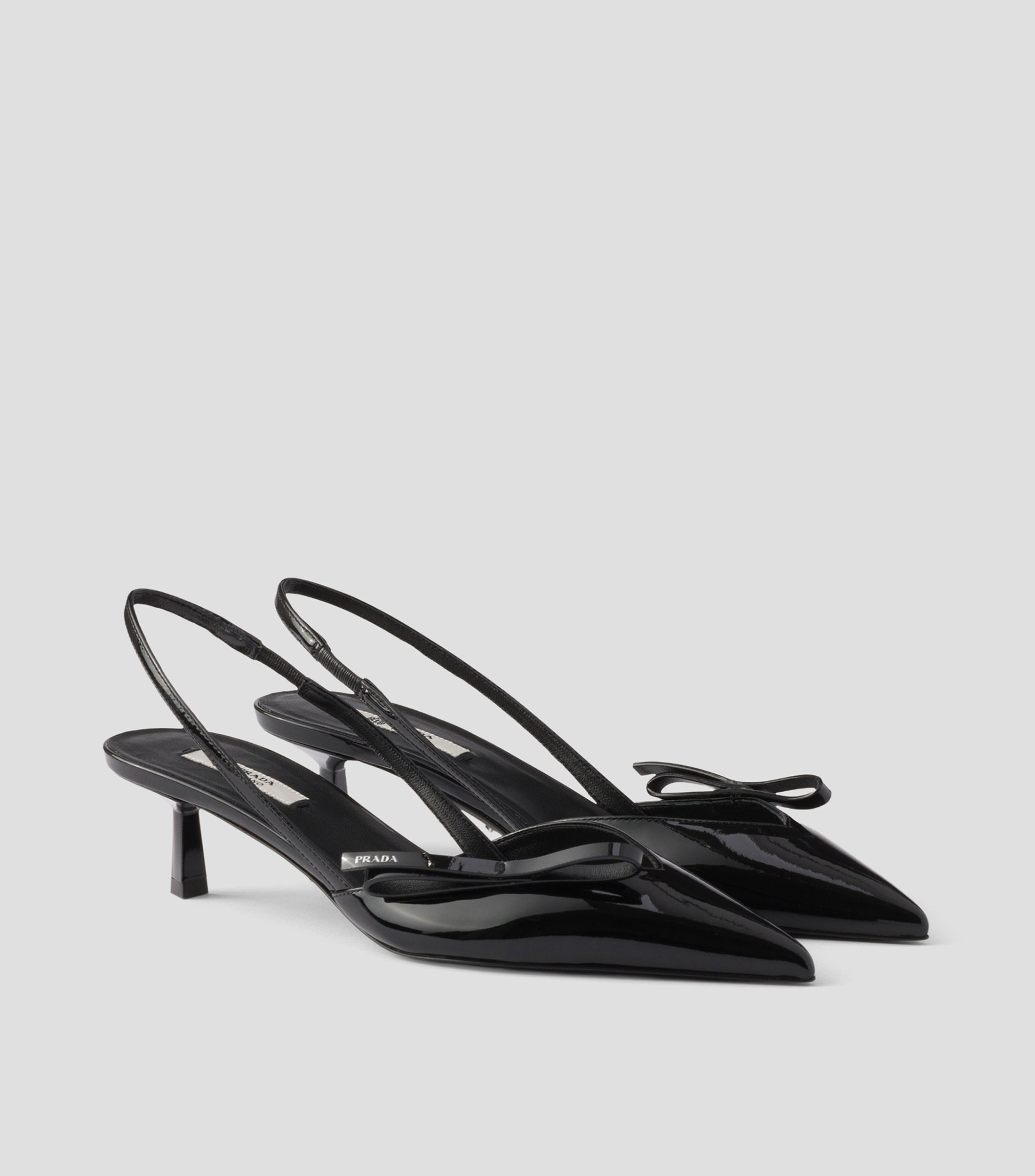 Zapatillas con Tacón Delgado Slingback Mujer