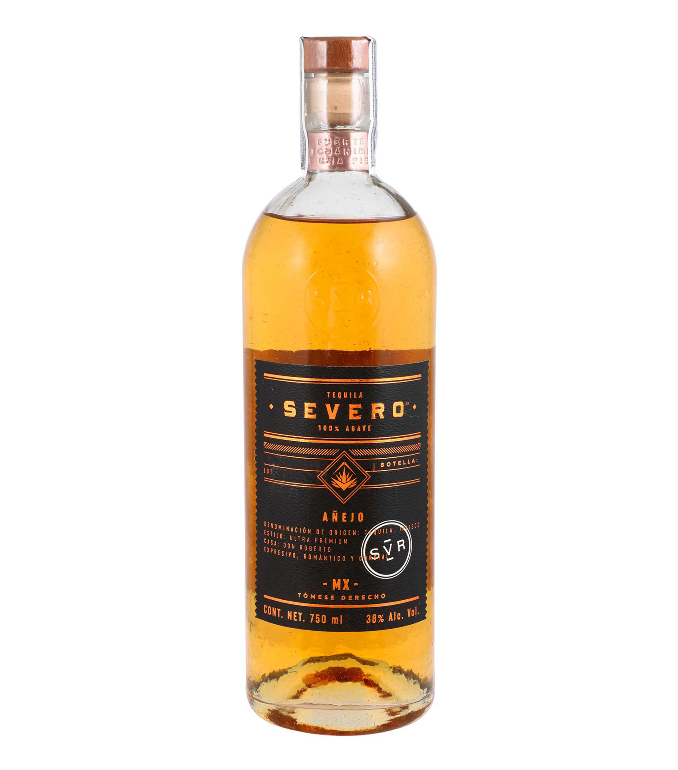 Severo Tequila Severo Añejo, 750 ml El Palacio de Hierro