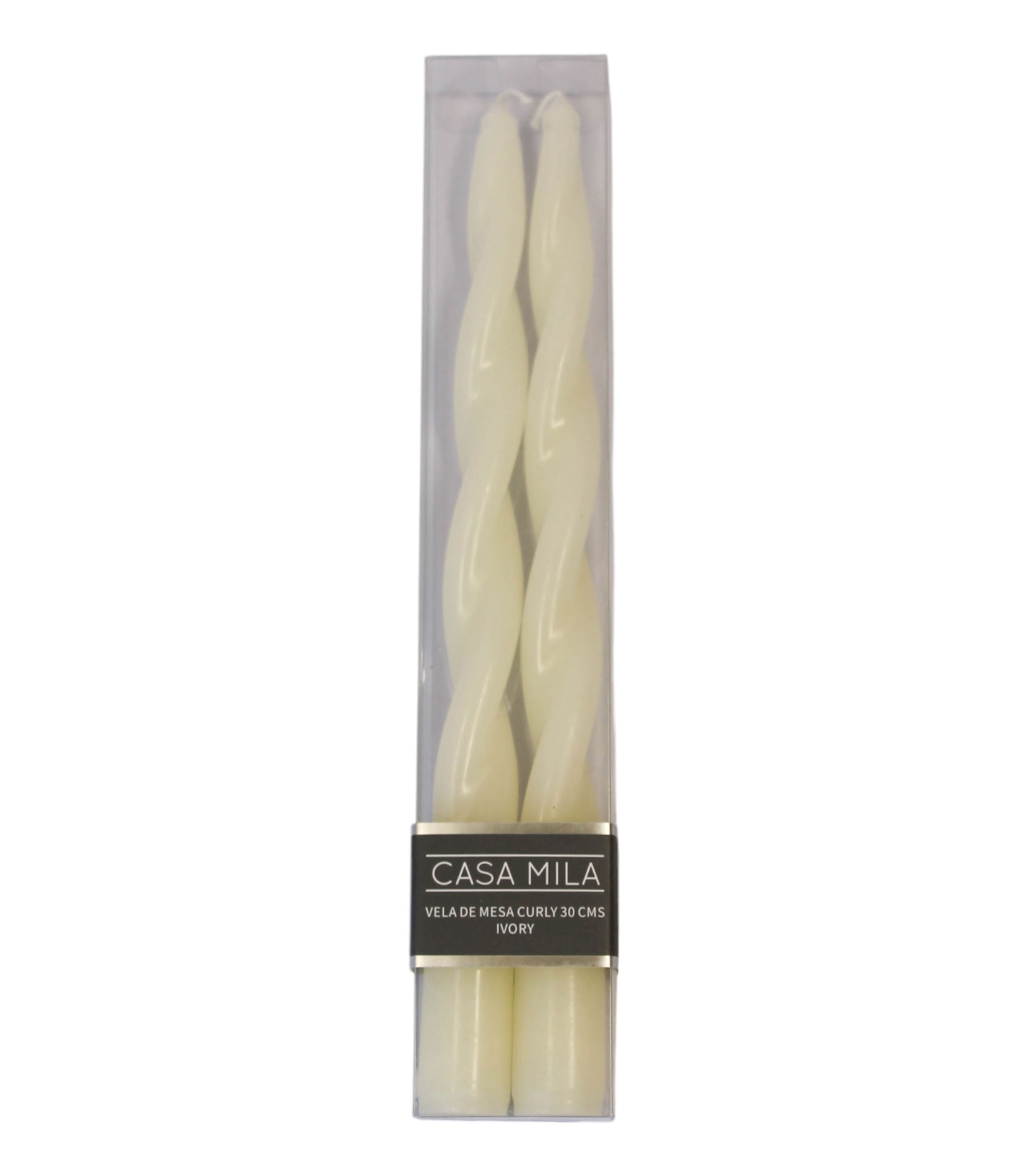 Set 2 Velas Decorativas, Ivory