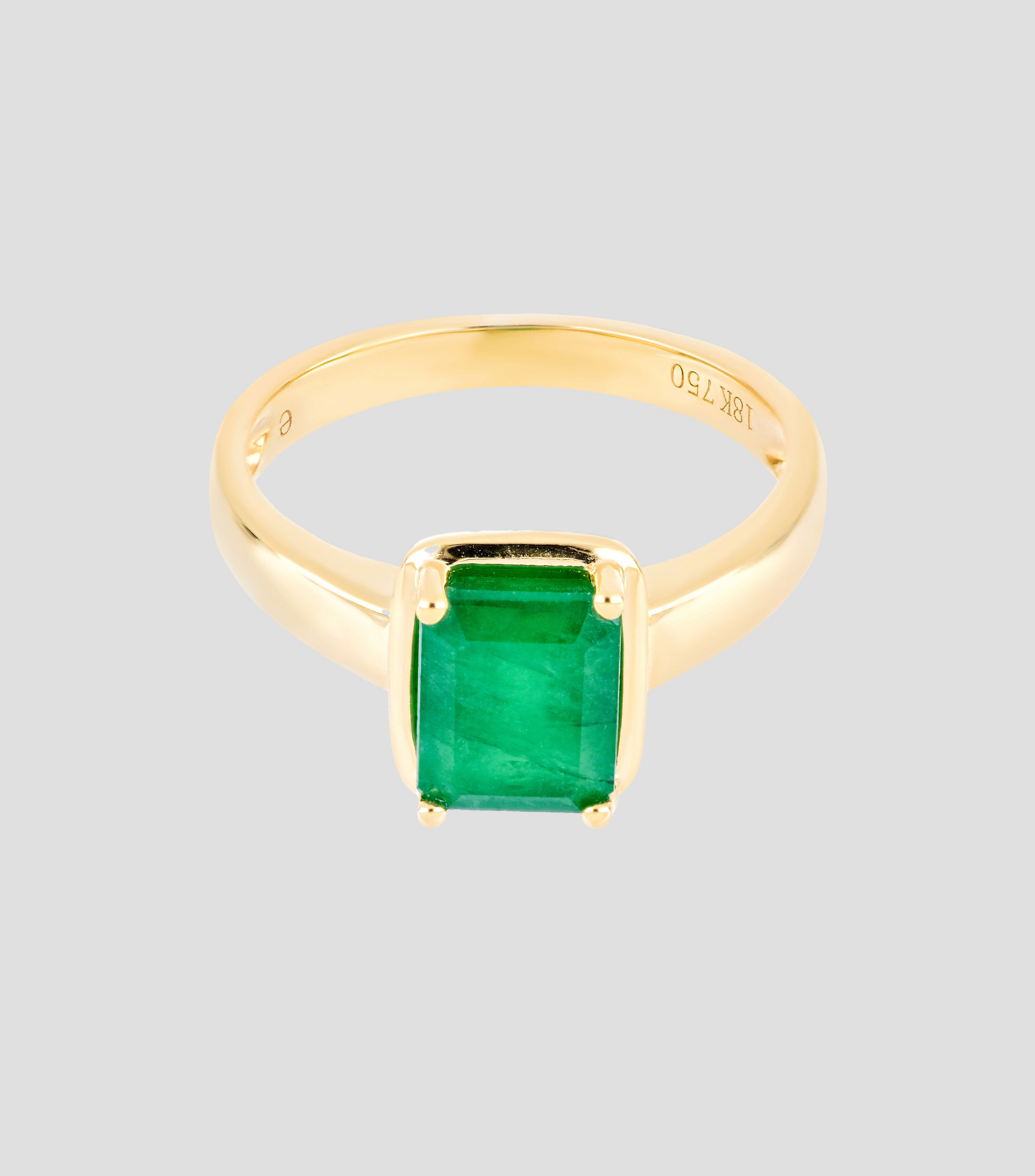 Anillo en Oro amarillo 18 Kts Mujer