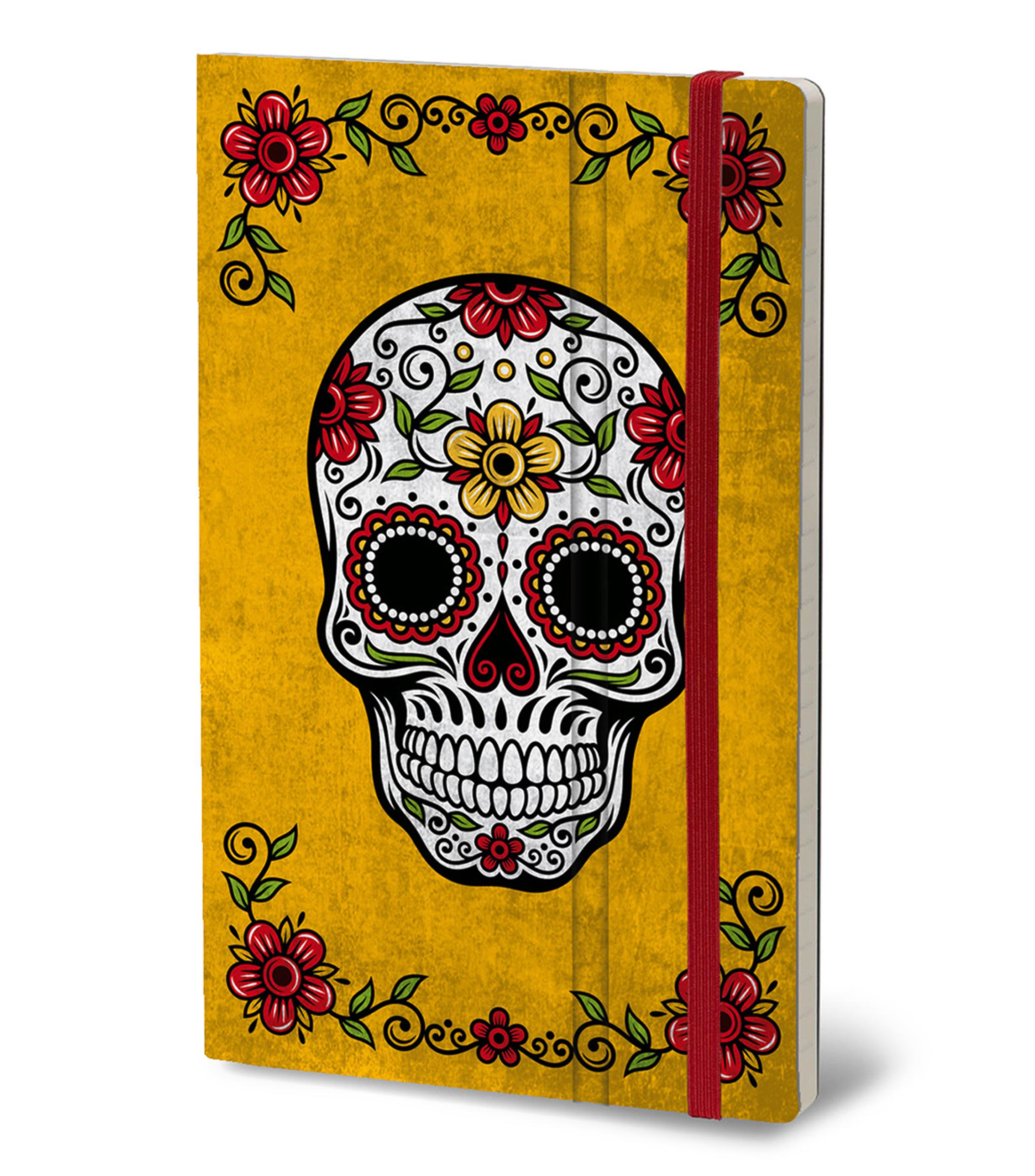 Libreta con Calavera Multicolor 192 Hojas
