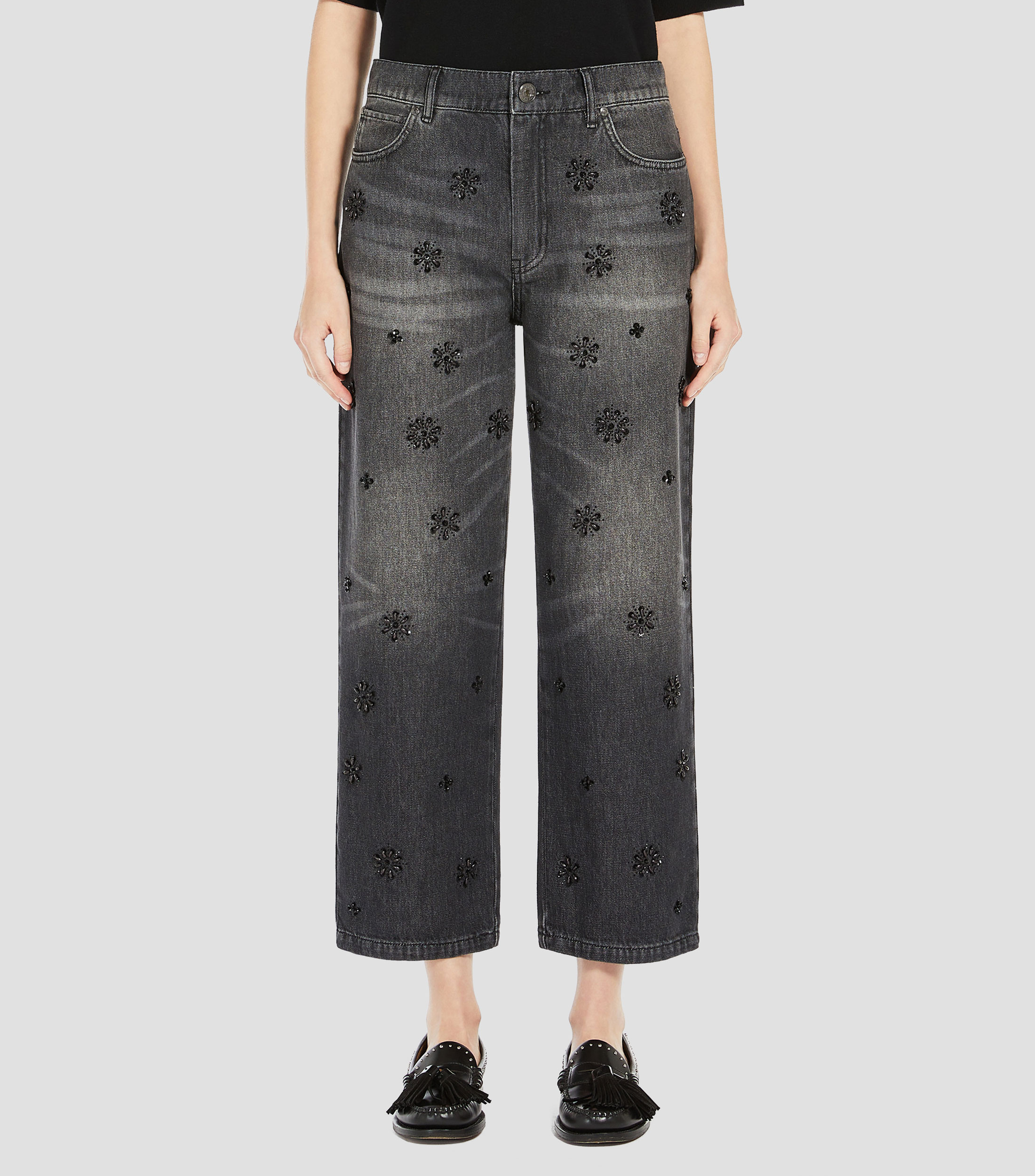 Jeans Manetta de corte recto Mujer