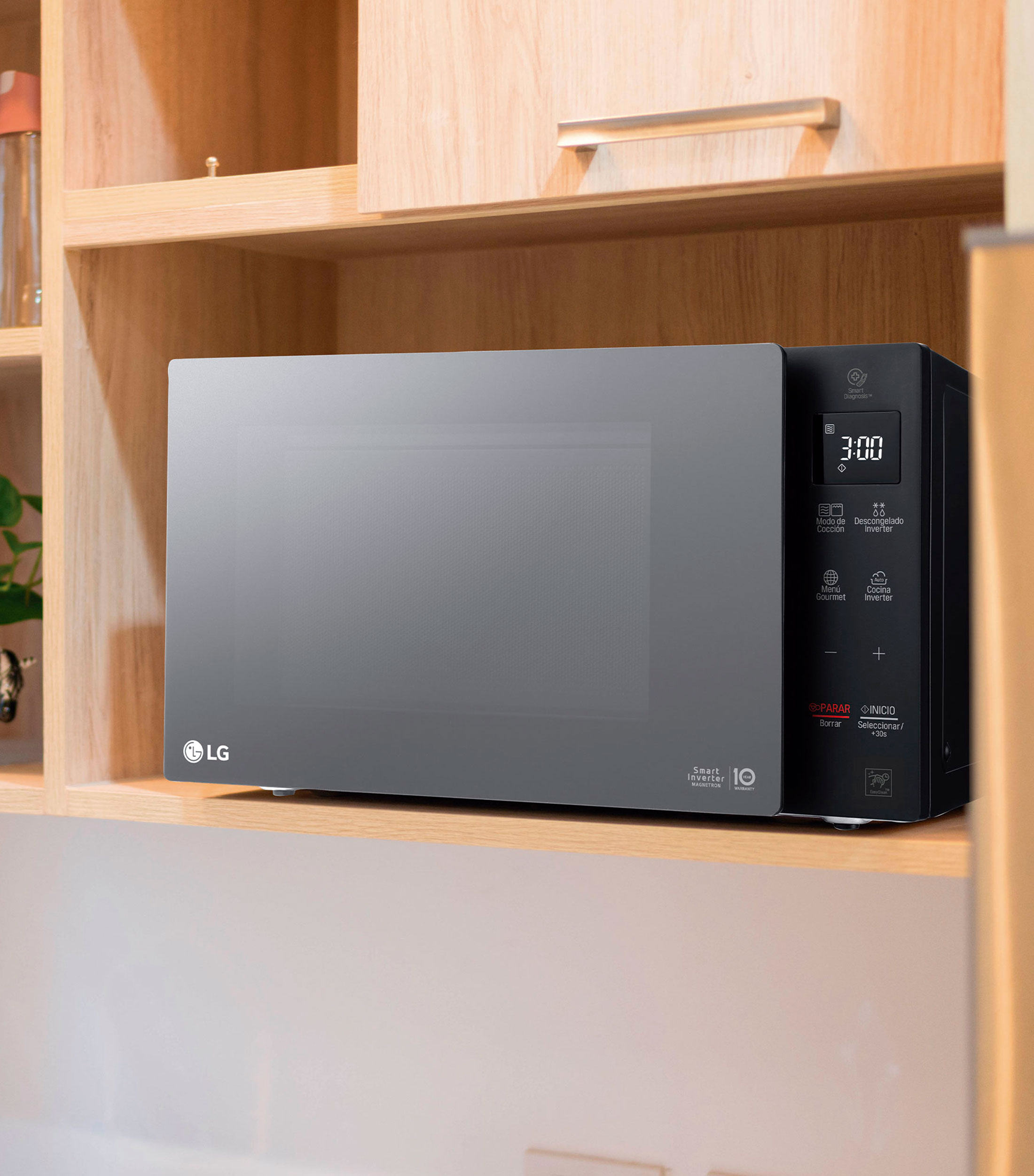 Horno de Microondas Grill NeoChef 1.5 pies MH1536GIR Negro