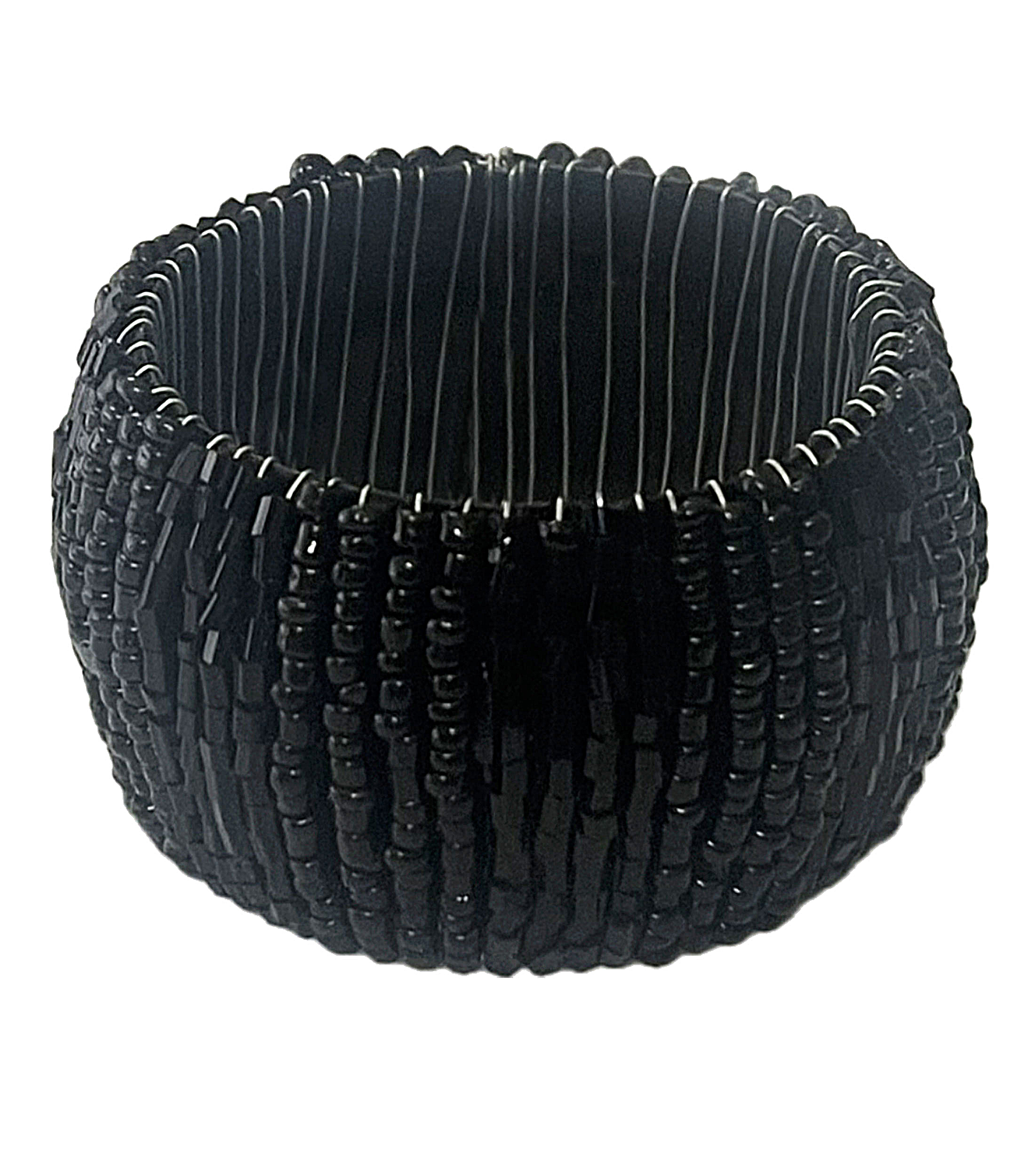 Set 4 Anillos para Servilleta Negro