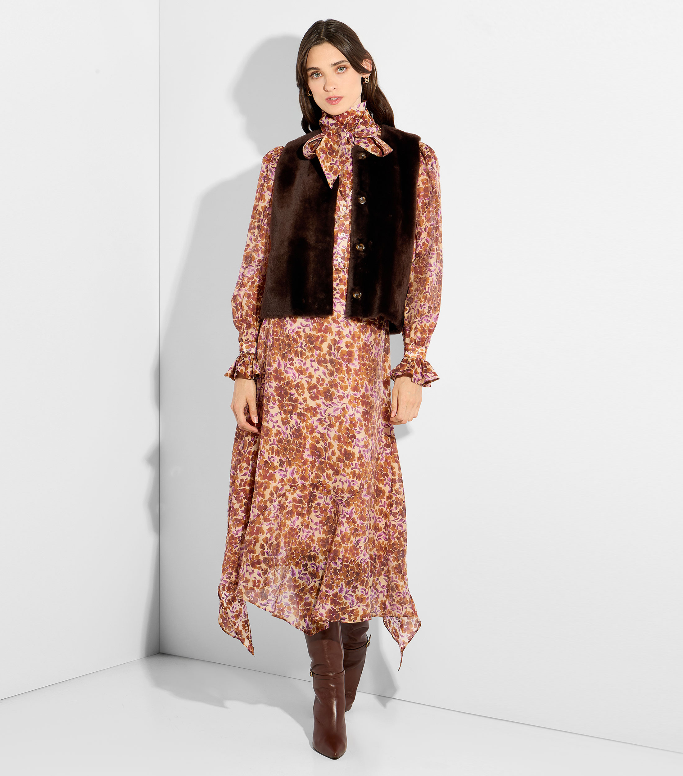 Chaleco reversible Mujer