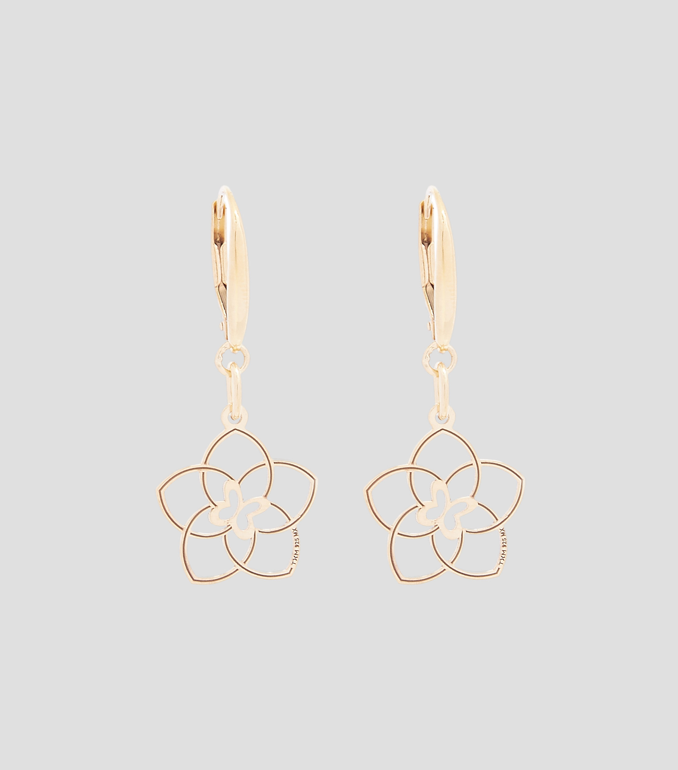Aretes Flor Mujer