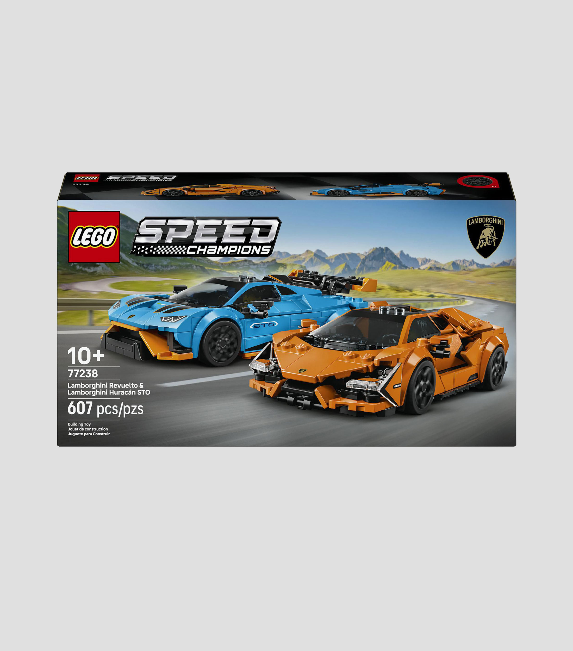 Lego Speed Champions Lamborghini Revuelto y Huracán STO