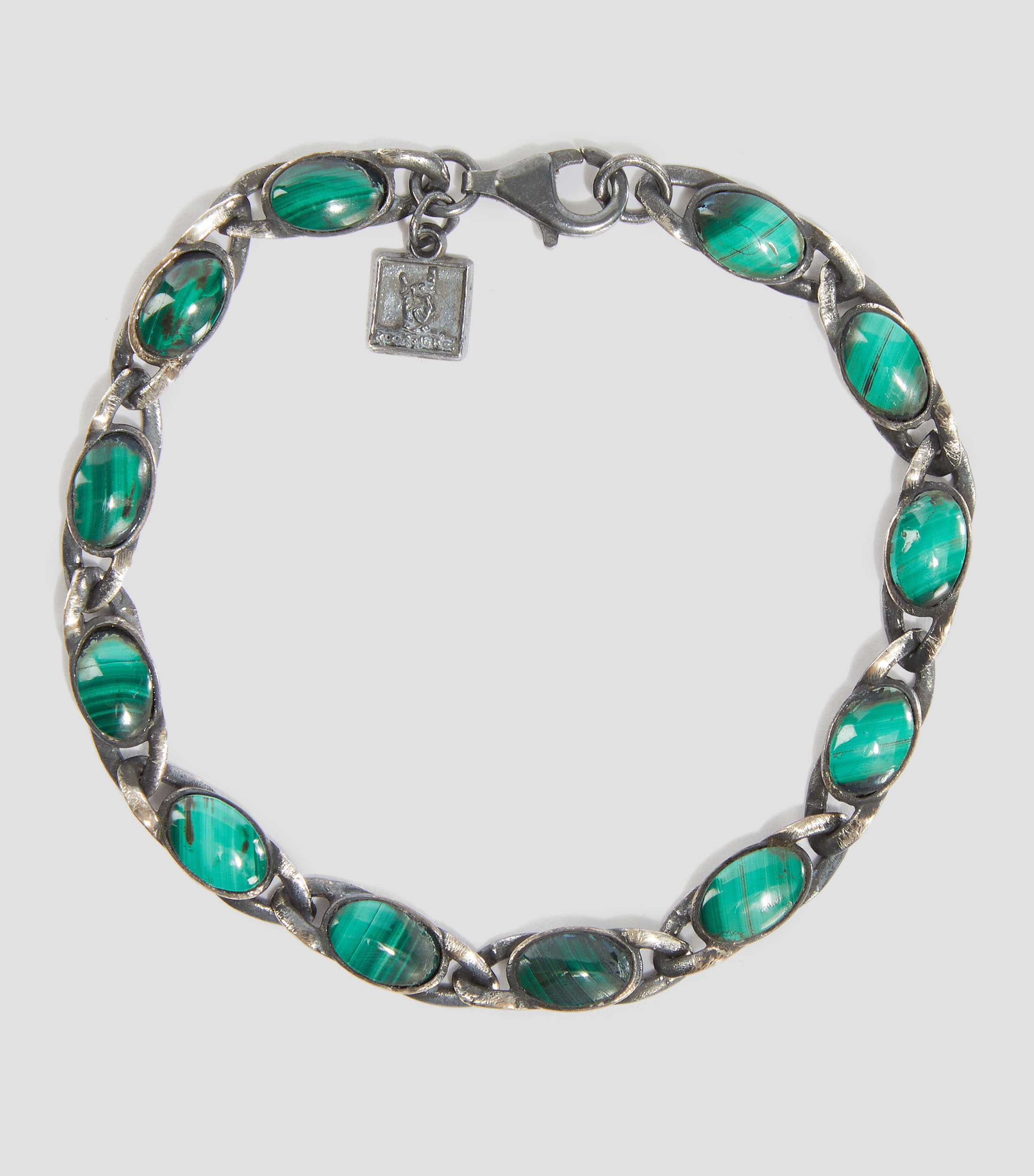 Brazalete en plata .925 Hombre