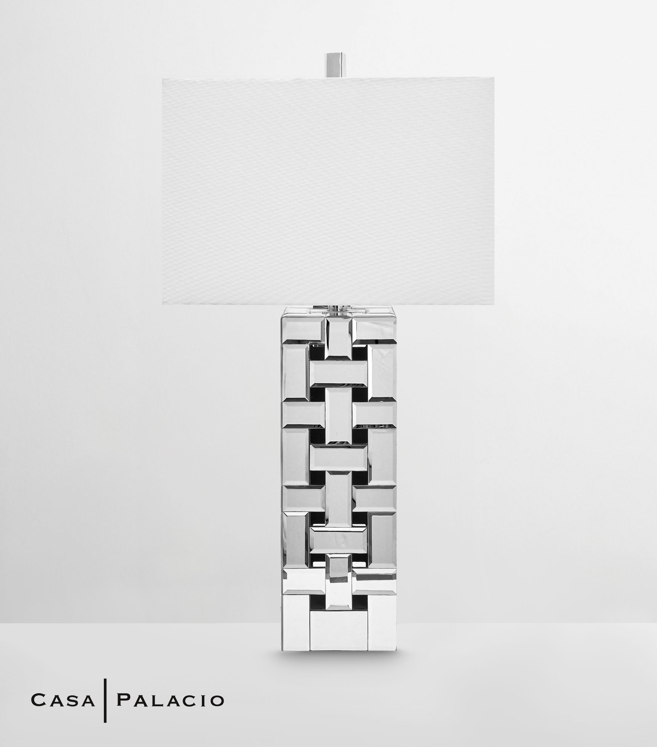 Lámpara de Mesa de cristal, 120 V