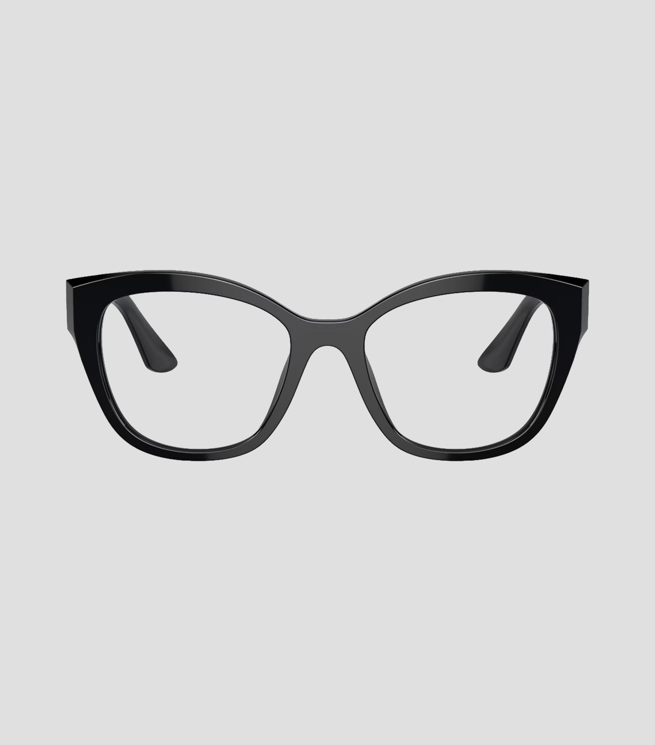 Lentes oftálmicos cuadrados negro Mujer
