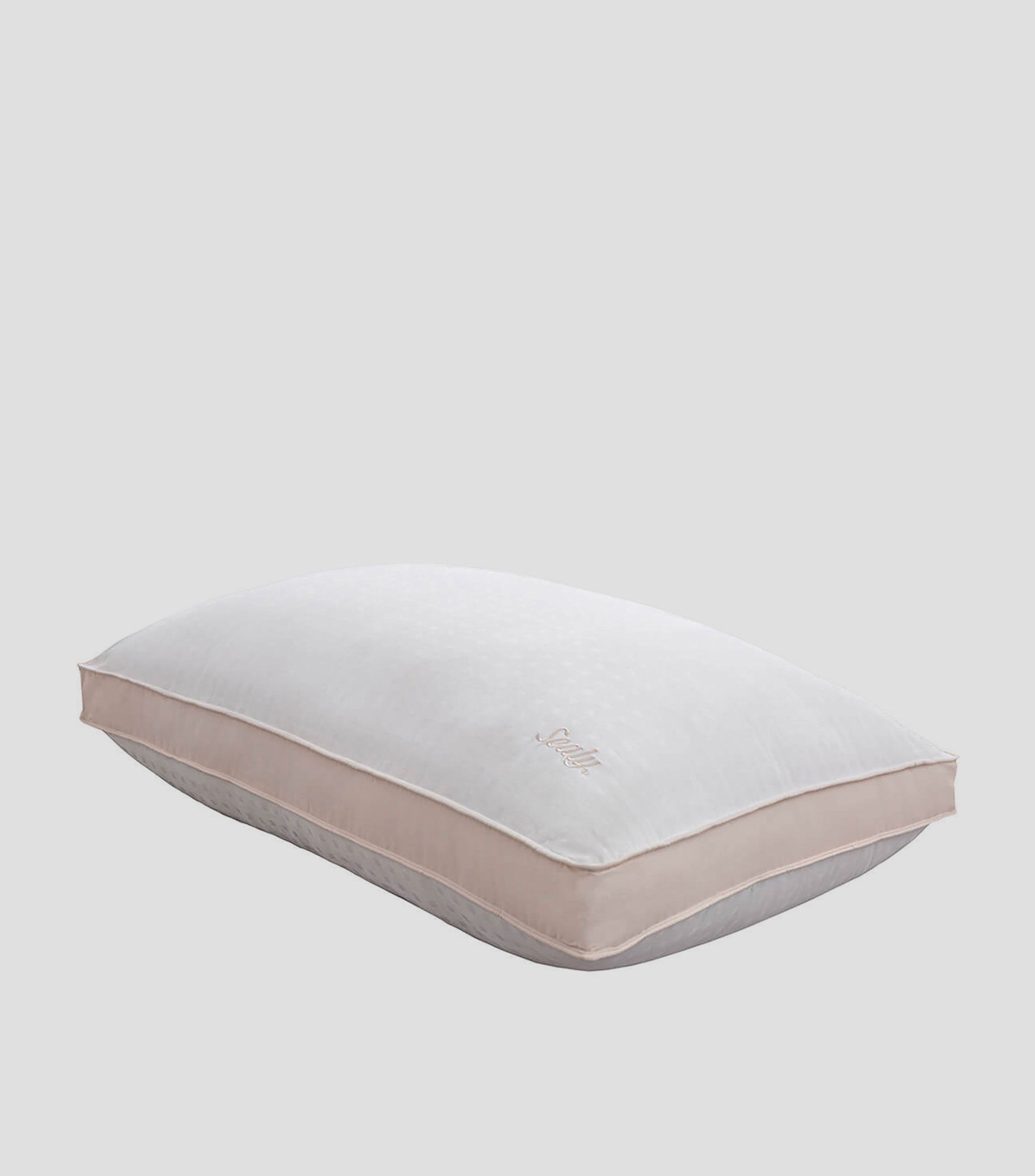 Almohada Tradicional King Size Confort Medio Down Alternative Blanca