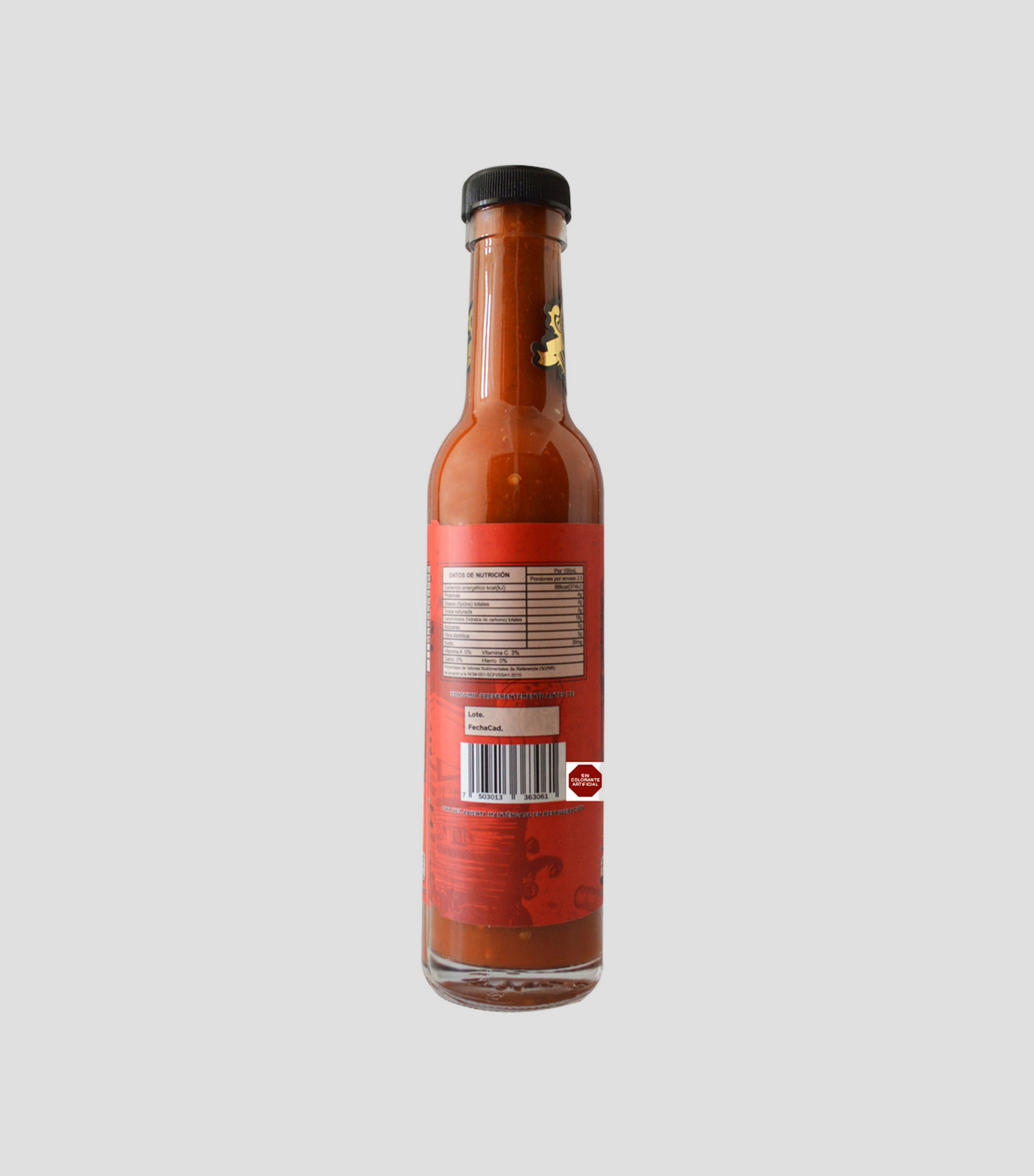 Salsa de chile Serrano Extrapicante, 250 mL
