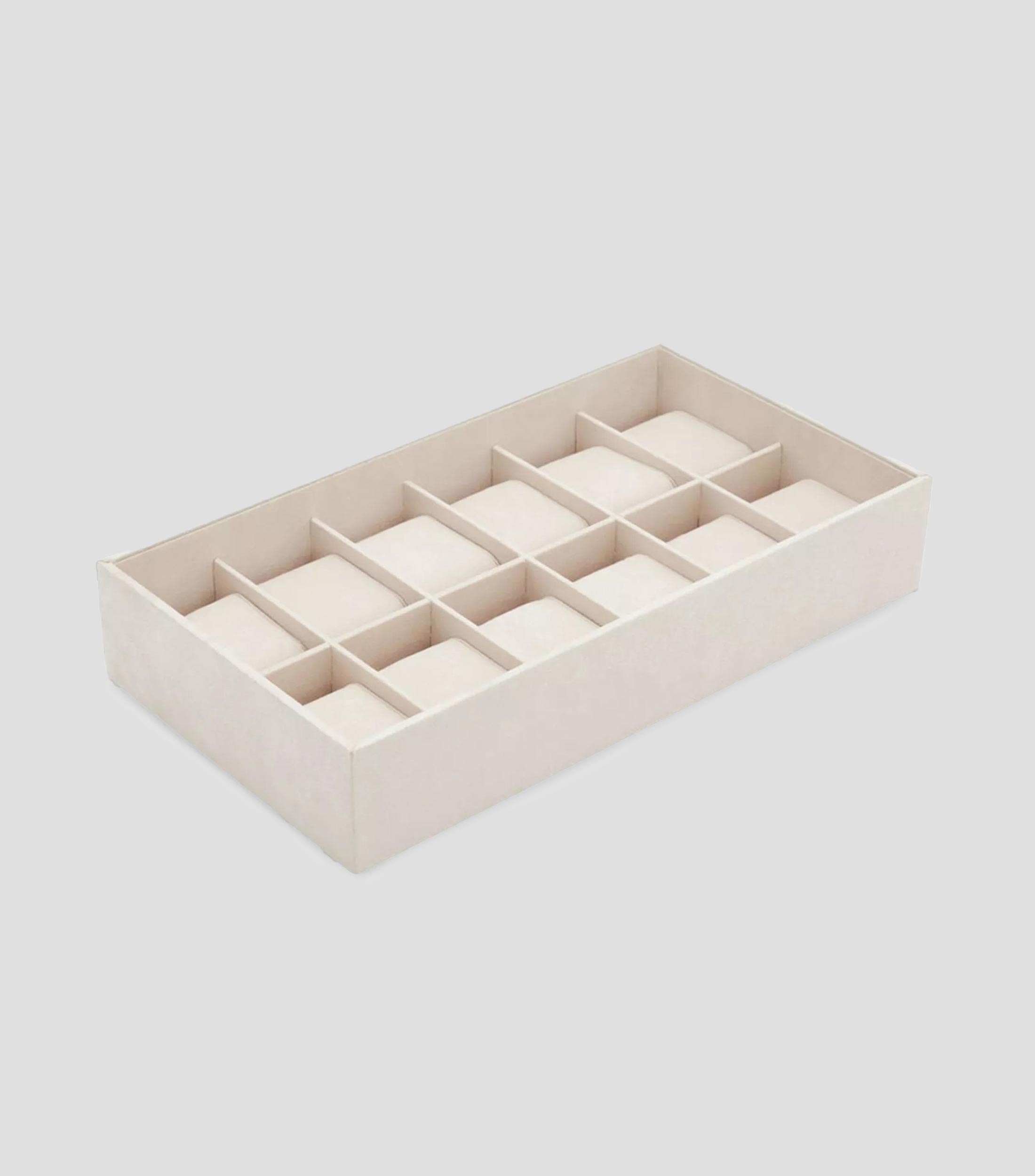 Caja para relojes 12 compartimentos Vault en LusterLoc
