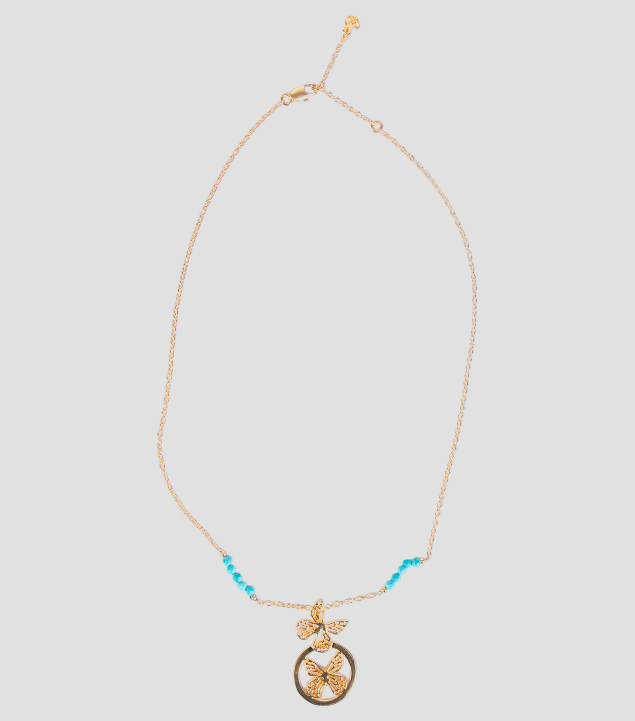 Collar Bisel Mariposa Mujer