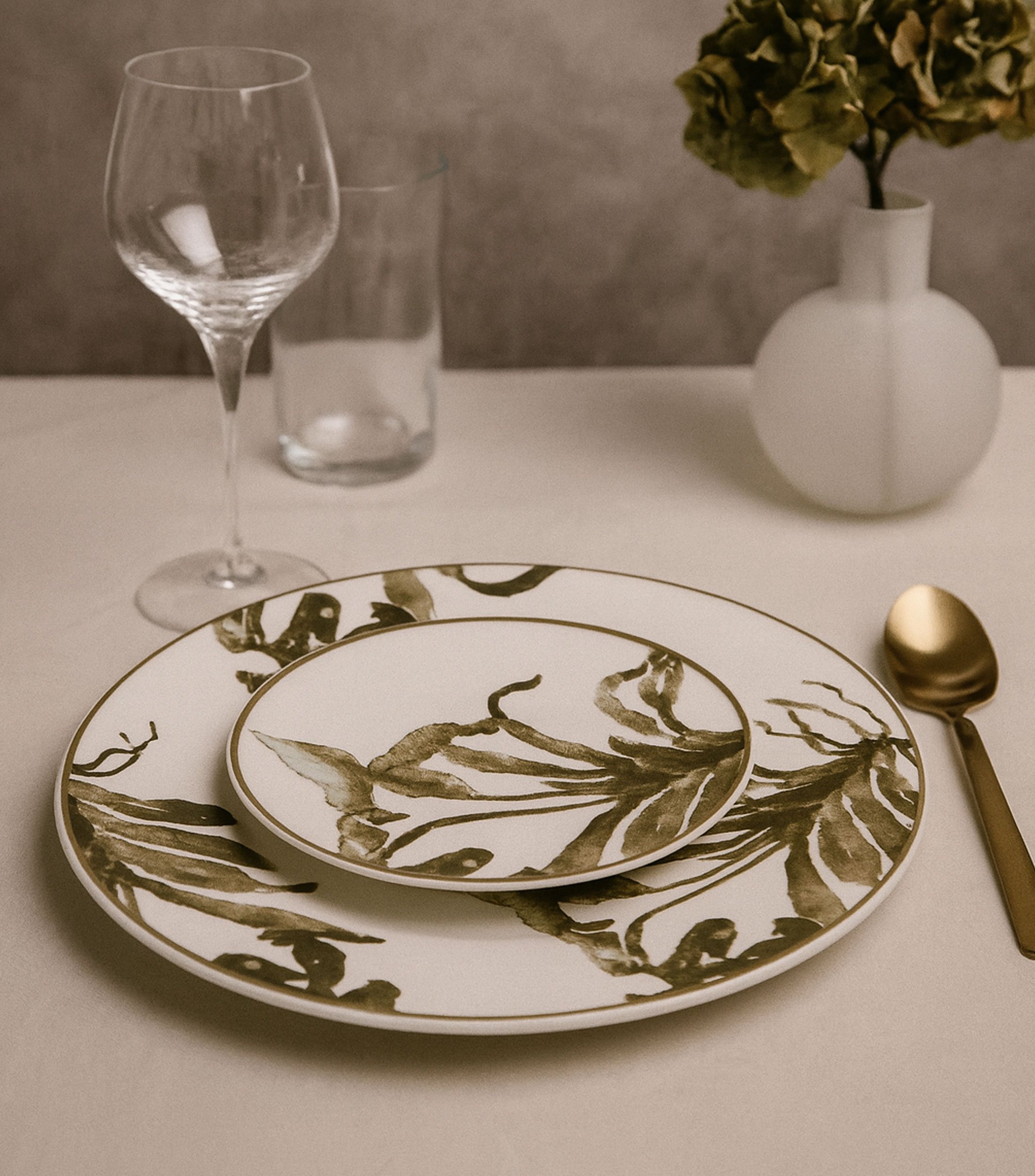 Plato para pan Bloomsbury Oliva