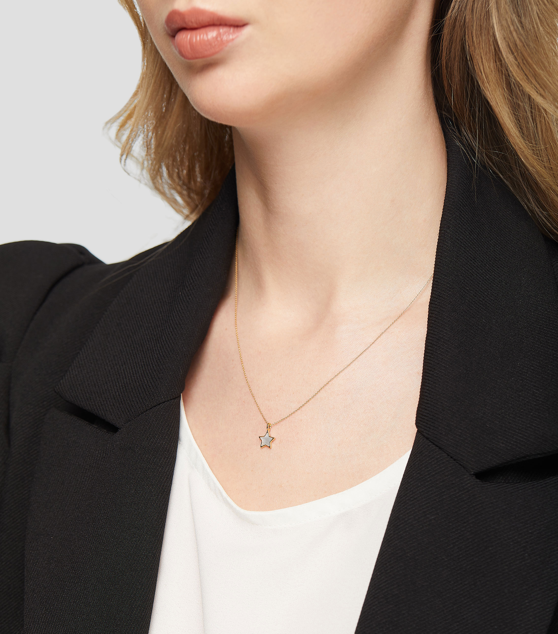 Collar en oro amarillo de 18 Kilates XXX Mujer
