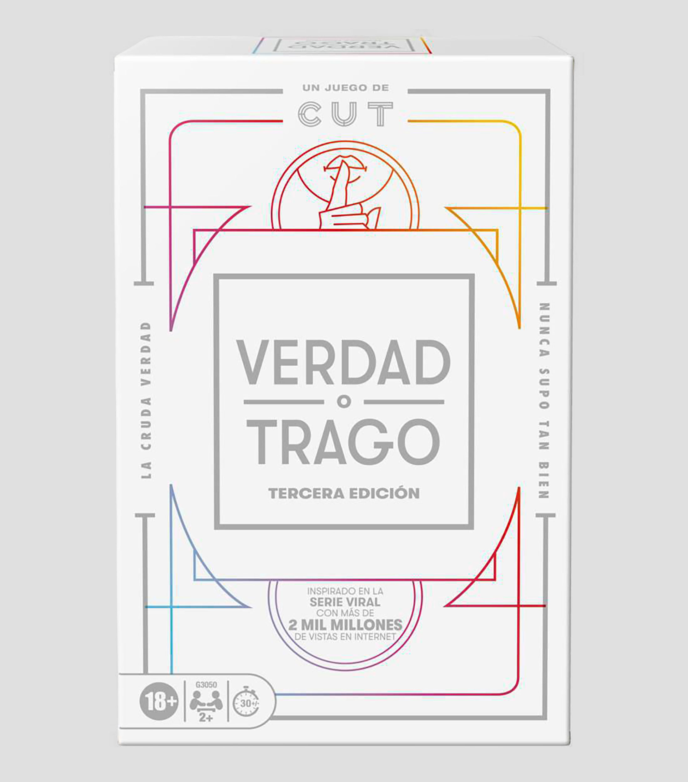 Juego de mesa Verdad o Trago (Tercera edición)