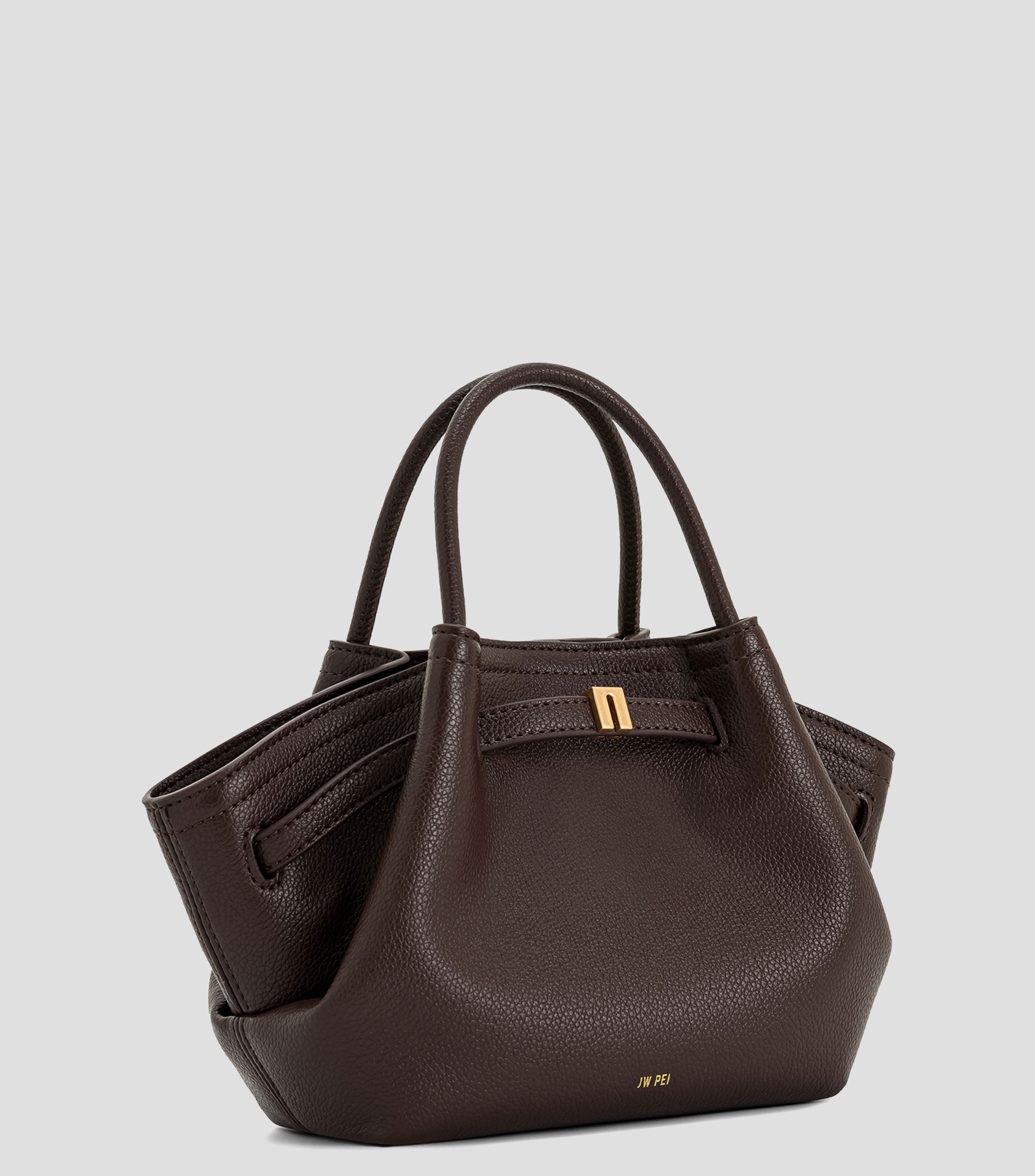 Bolsa mini tote café Hana lisa Mujer