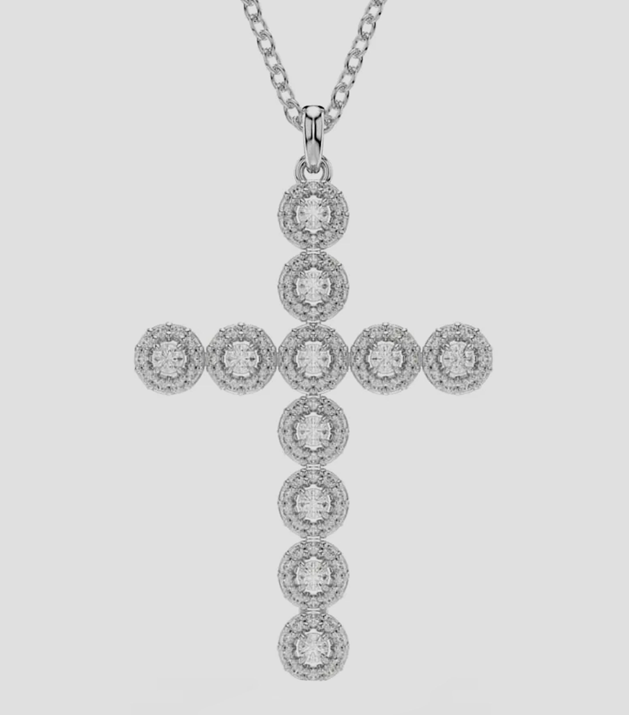 Collar con dije de cruz Insigne Mujer