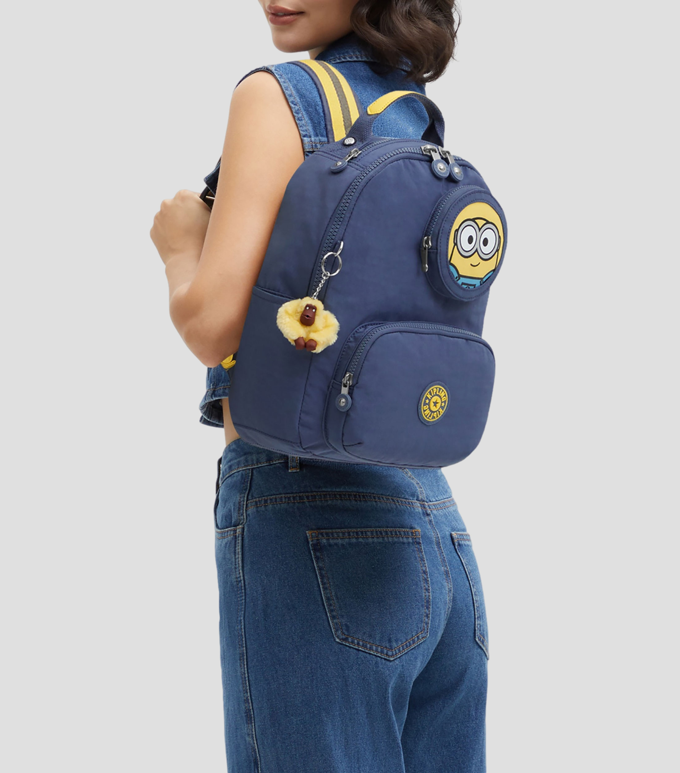 Mochila Escolar Seoul S Azul Niños