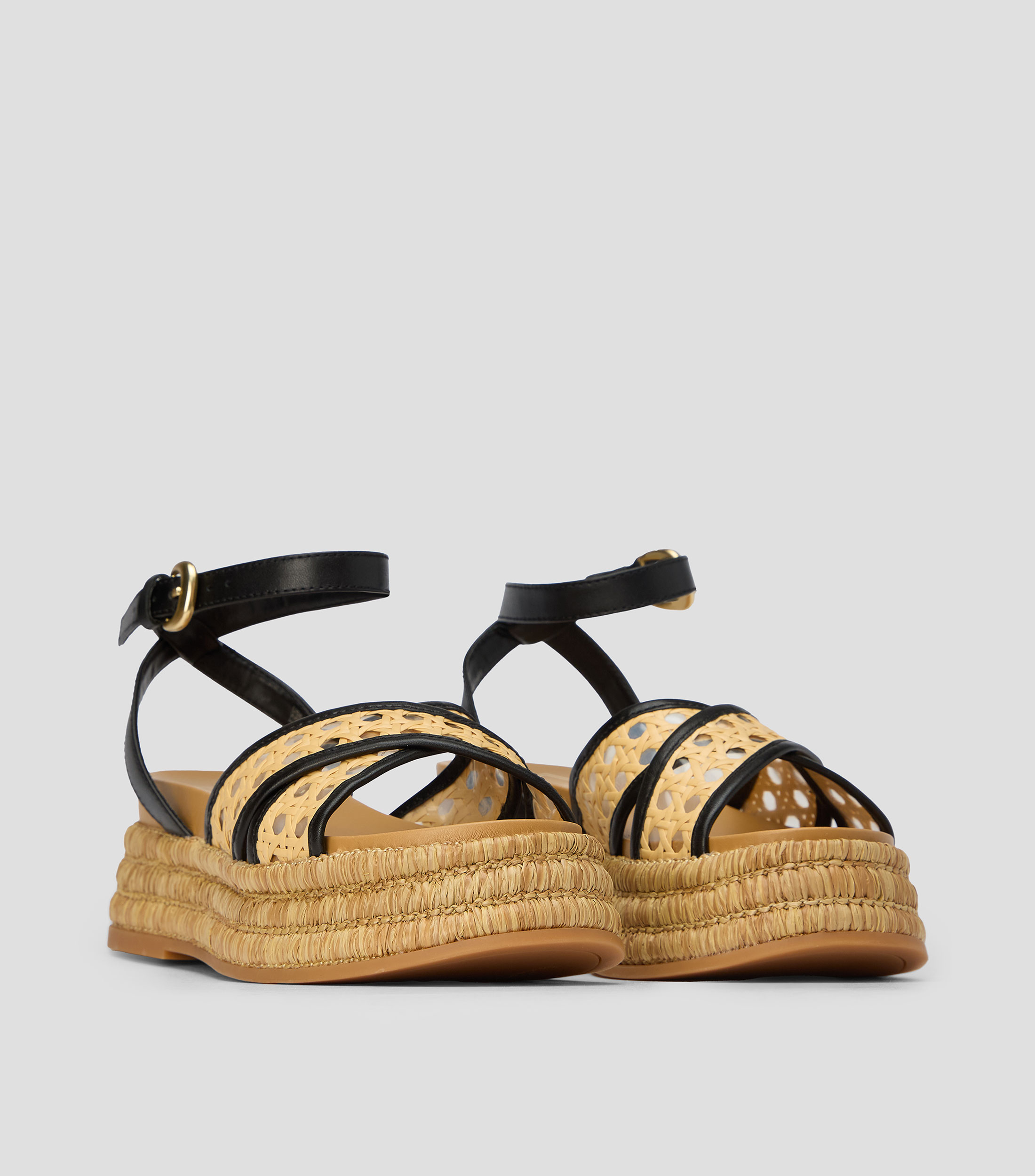 Sandalias con plataforma Mujer