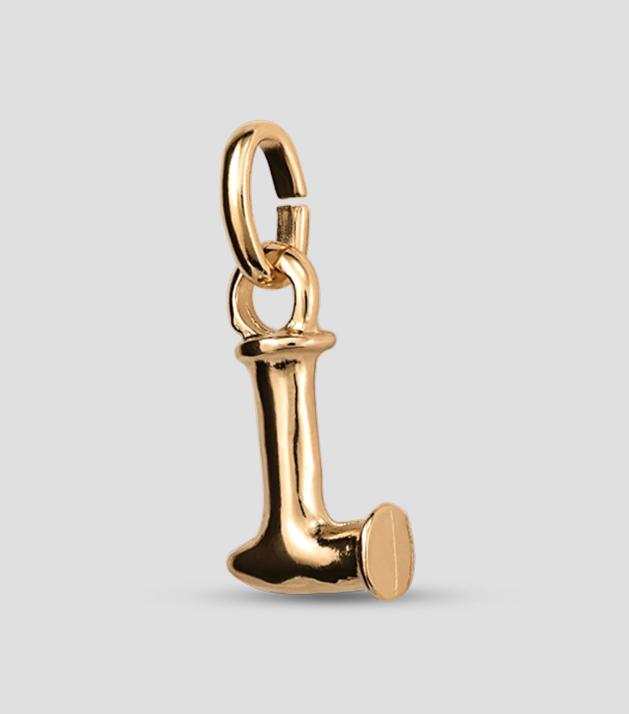Charm letra L con argolla Mujer