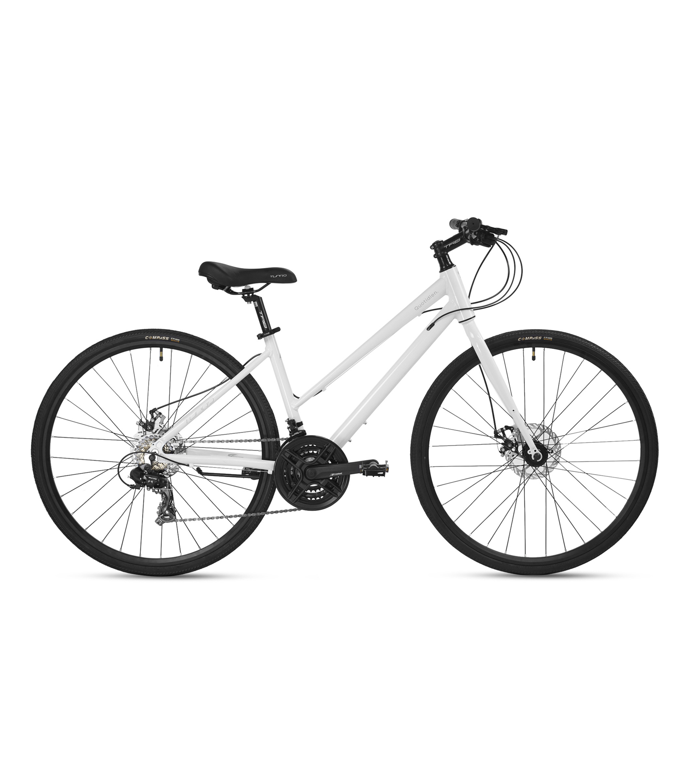 Bicicleta Urbana R-700 Quotidien W Blanca Mujer
