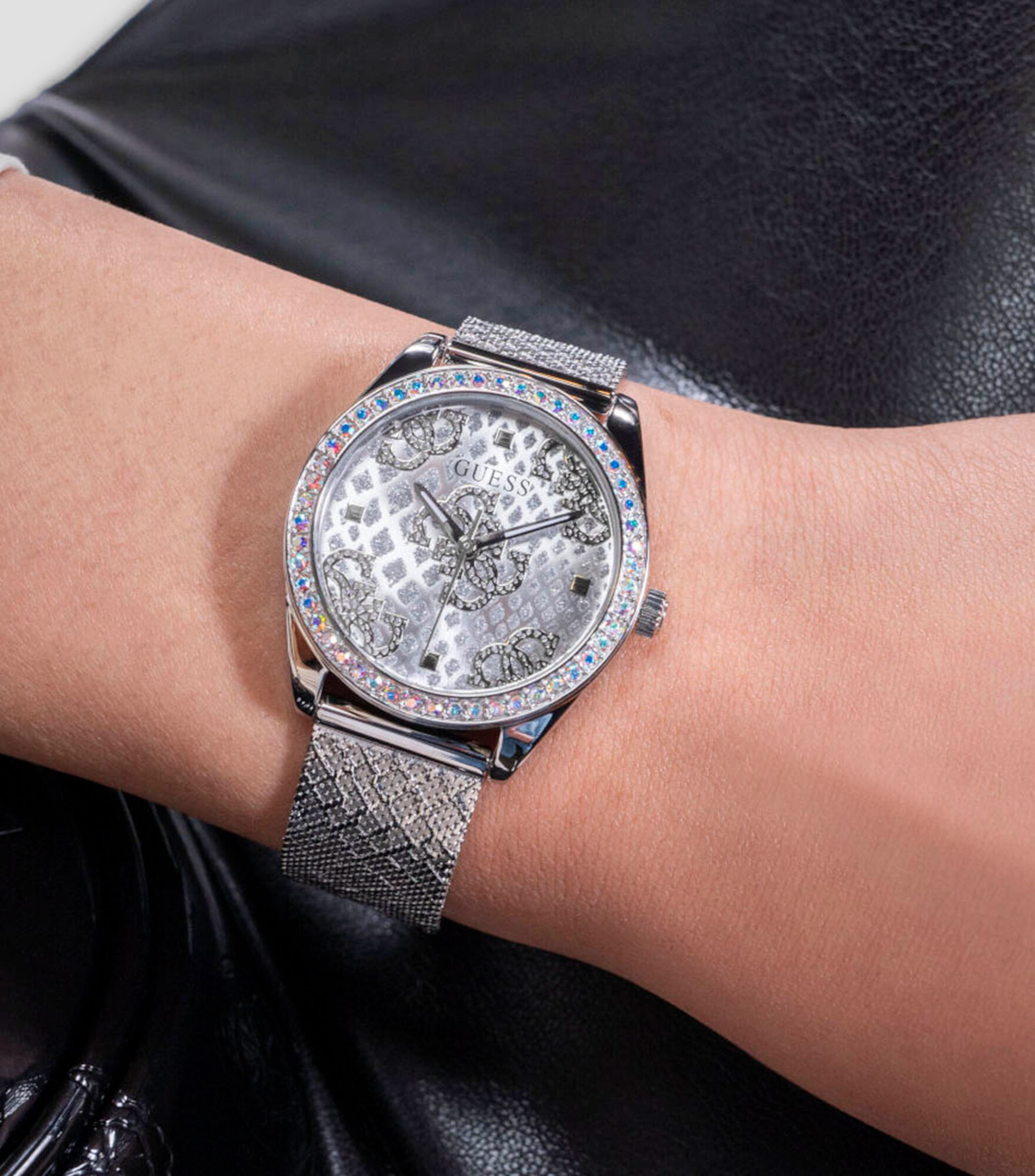 Reloj Para Mujer Boa Casual, Plateado