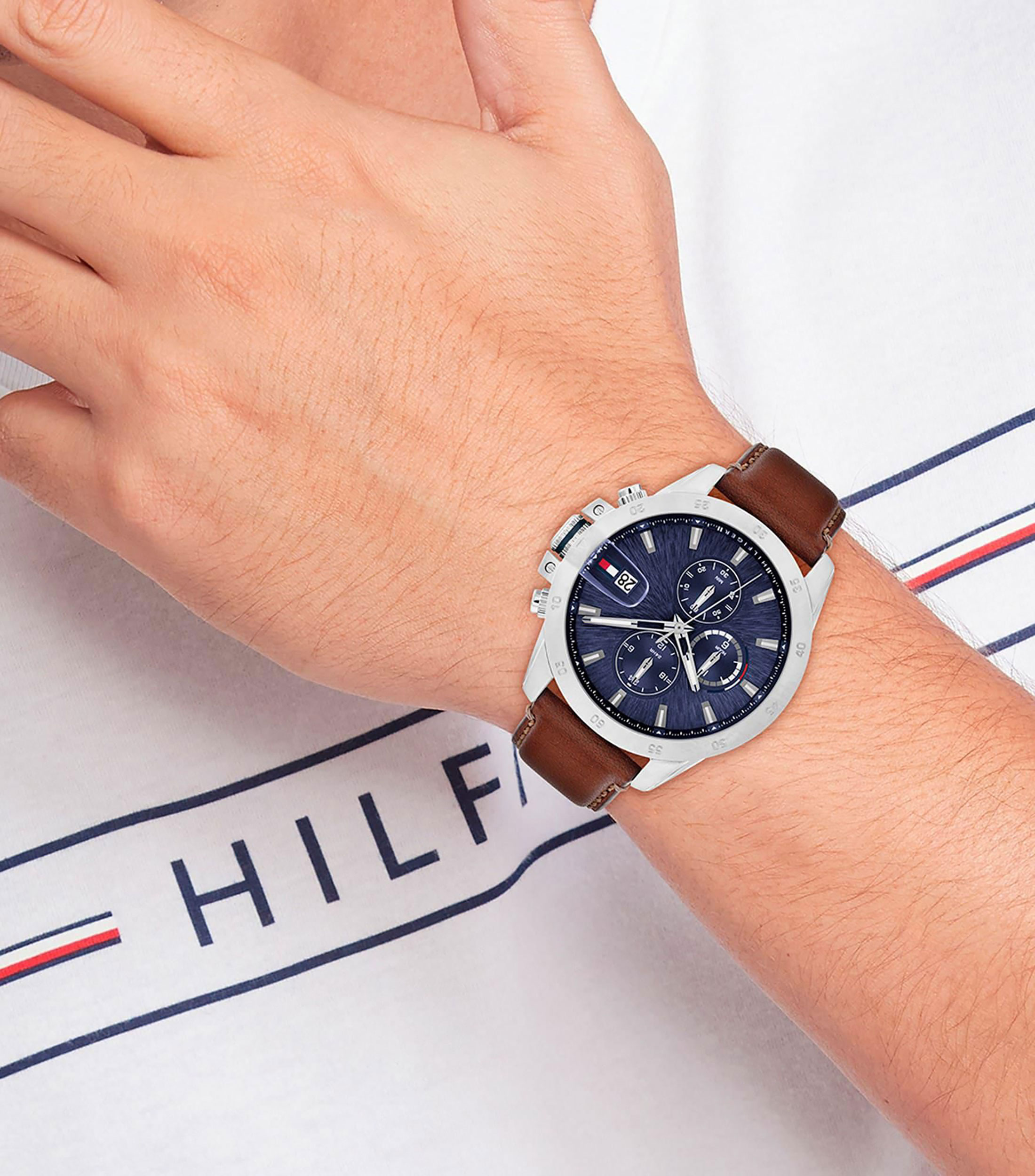 Reloj para Hombre Jameson Deportivo, Plateado