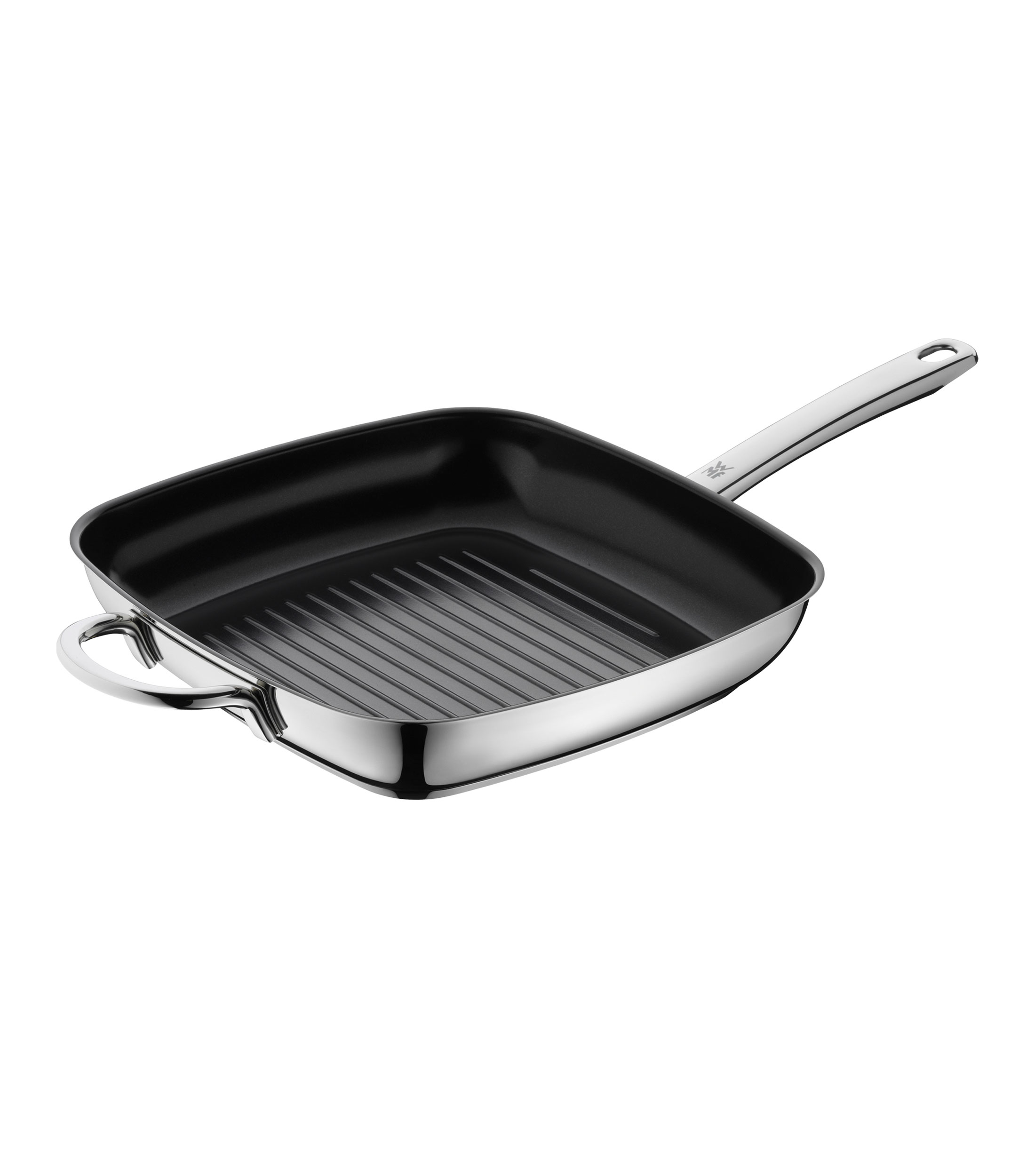 Sartén Grill cuadrado en Acero inoxidable cromargan 28 x 28 cm