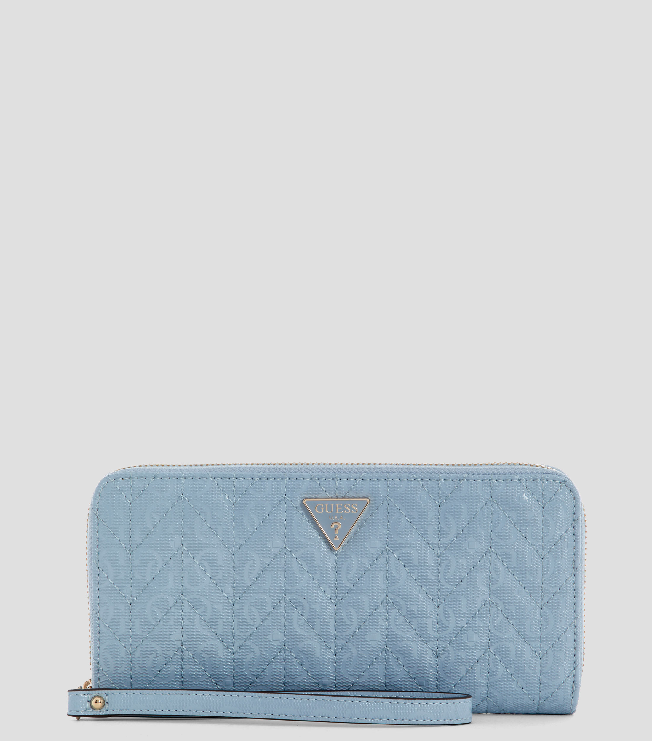 Cartera azul Stacey sólida Mujer
