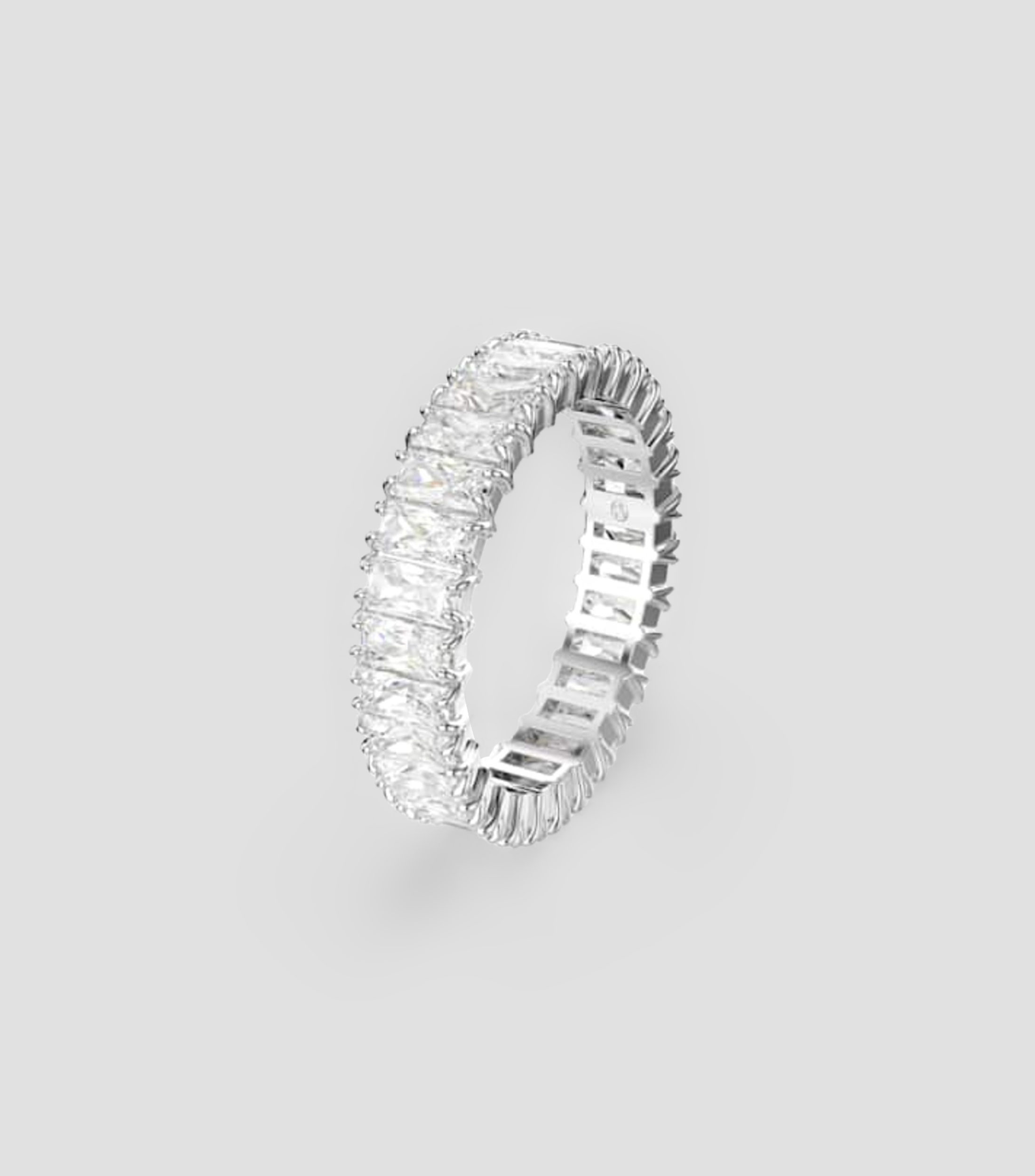 Anillo Matrix con Zirconias Unisex