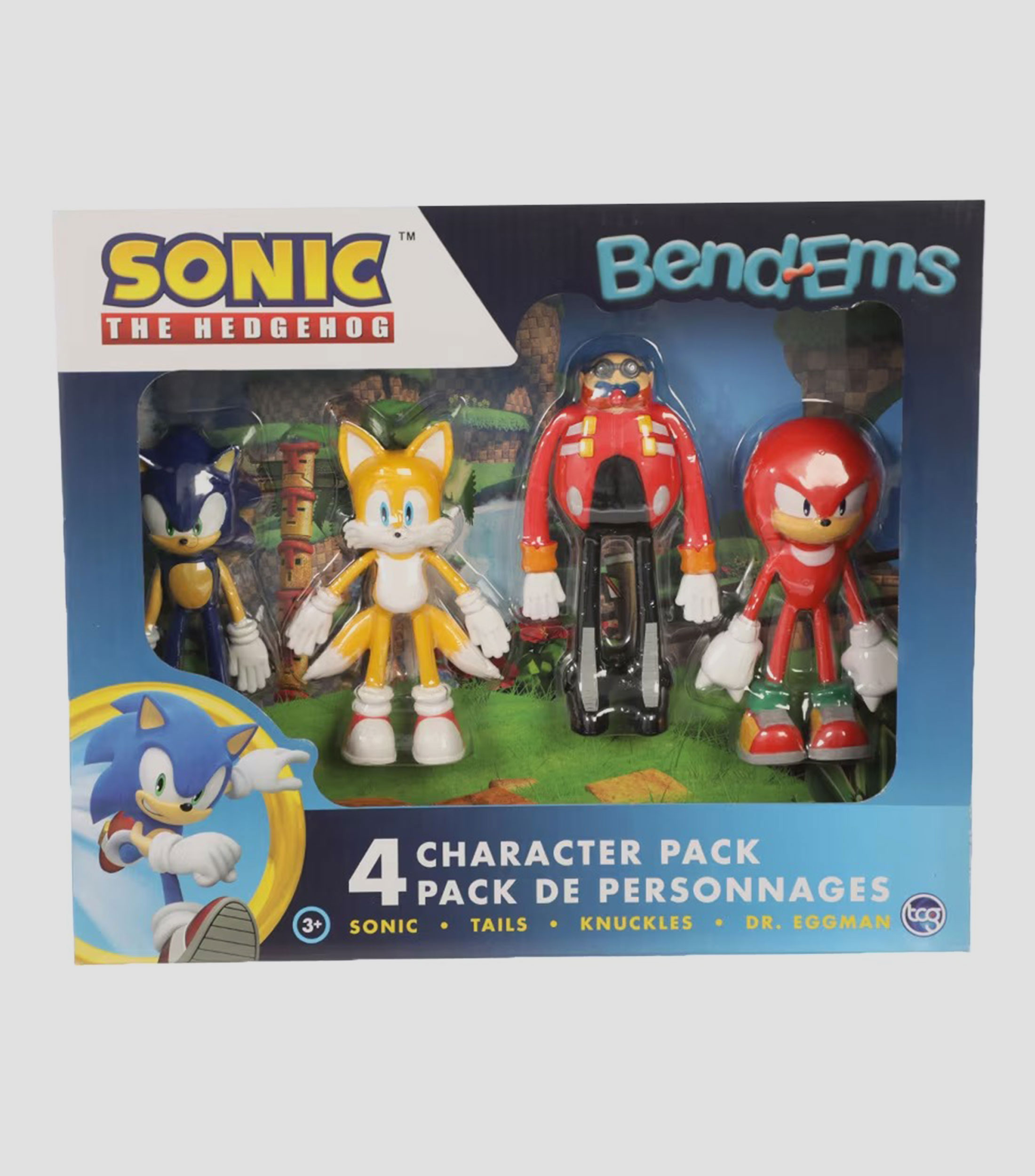 Pack de 4 Figuras Sonic The Hedgehog