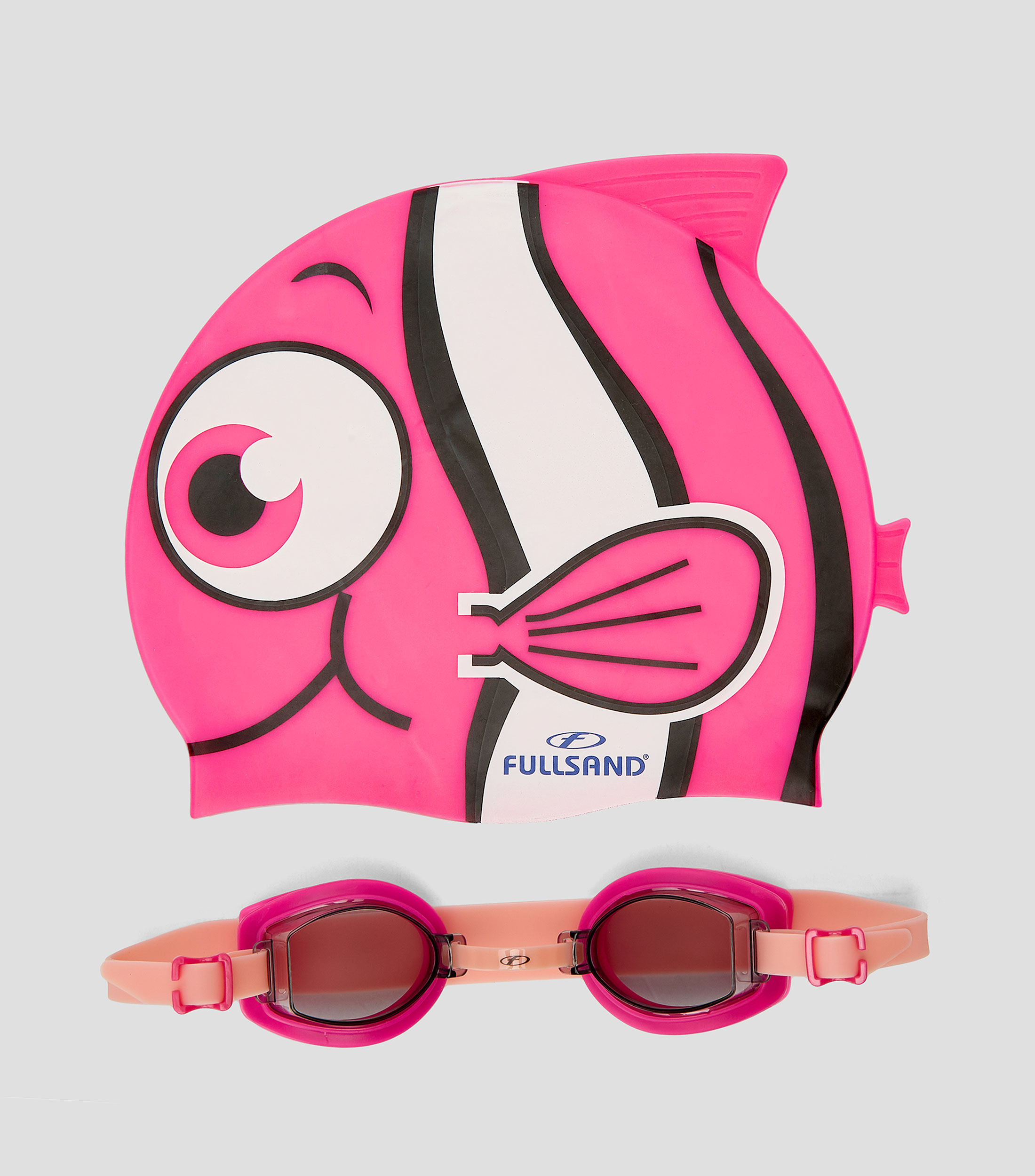 Set de Goggles + Gorro para Natación Niños
