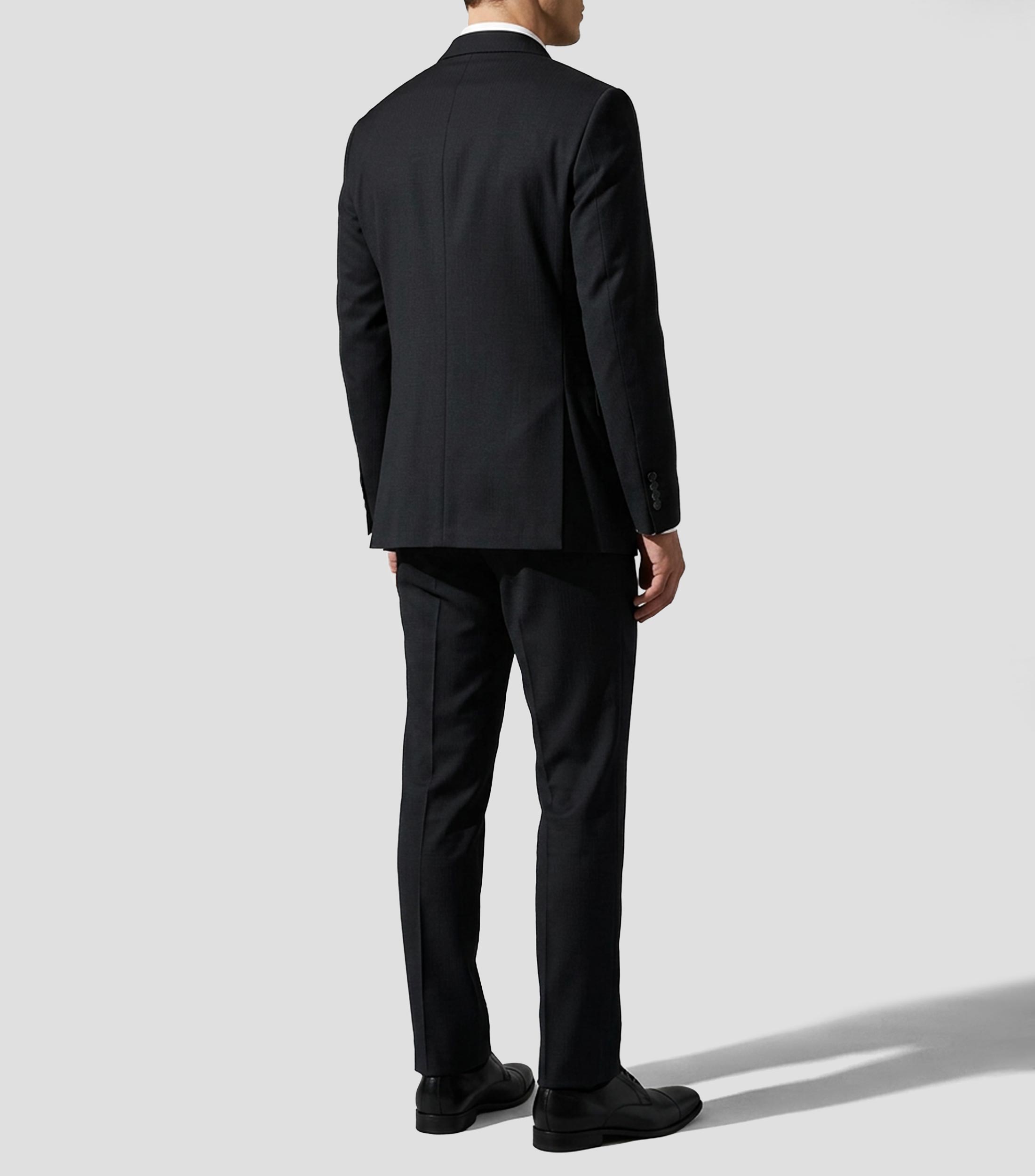 Traje 3 Piezas de corte regular líneas Hombre