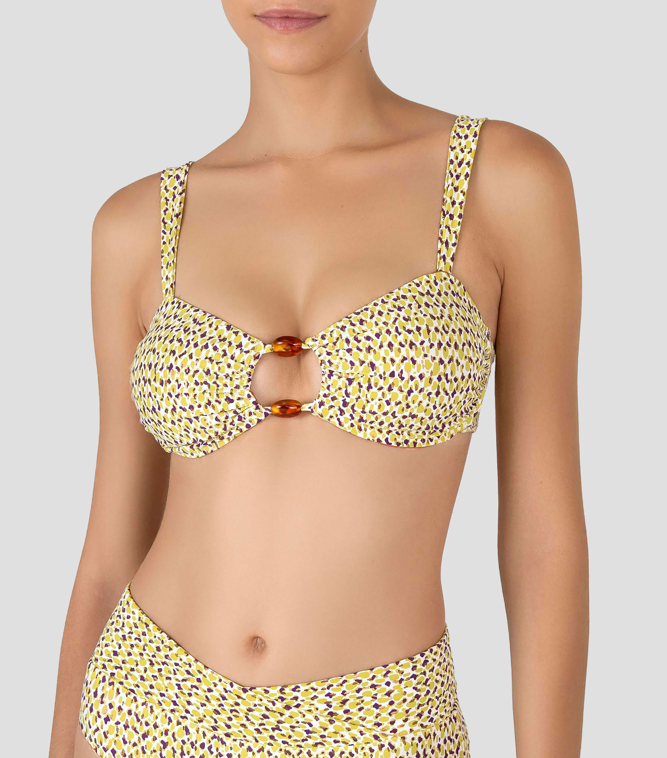 Bikini top Ilhabela estampado Mujer