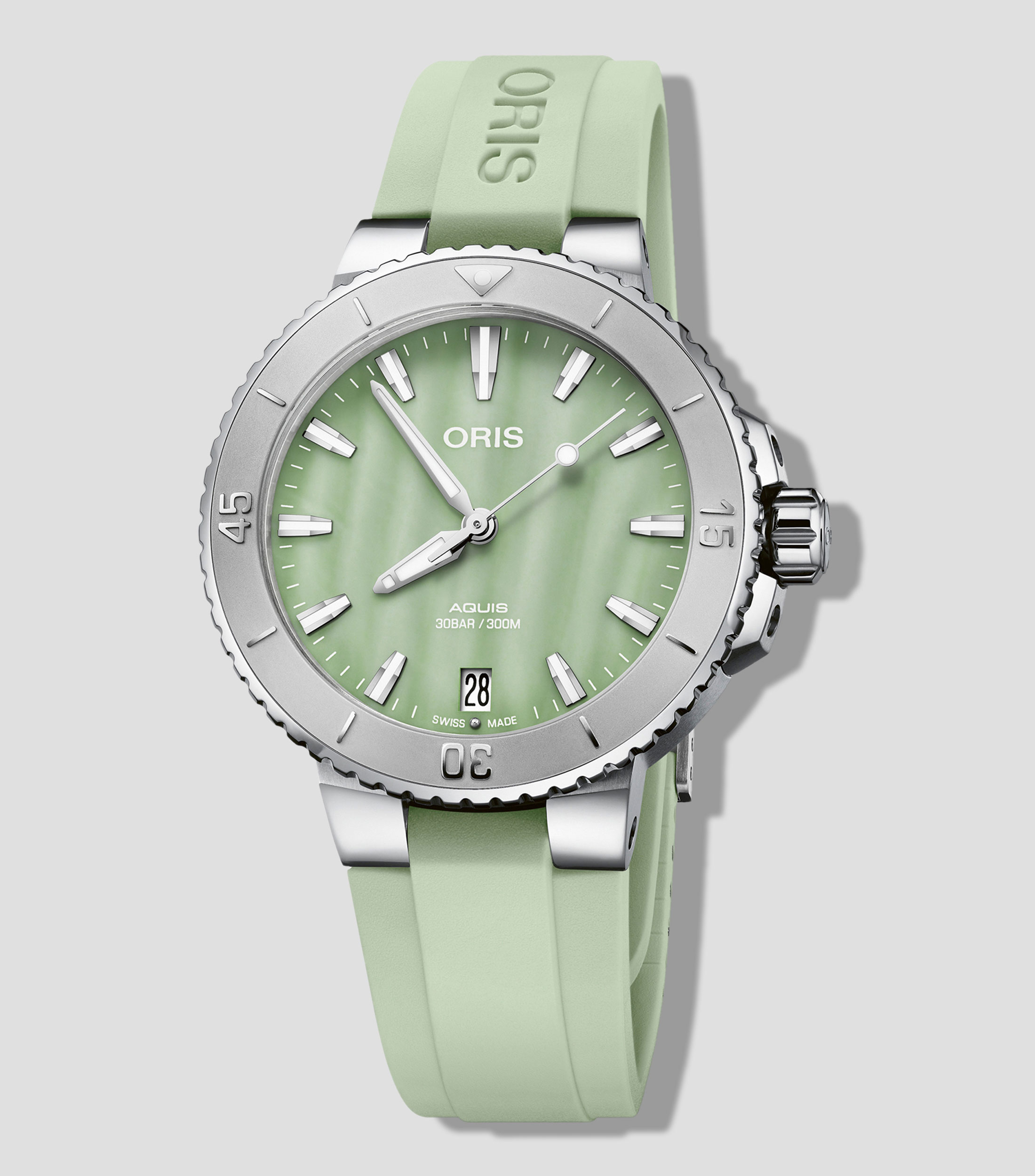 Reloj para mujer Aquis deportivo, Plateado