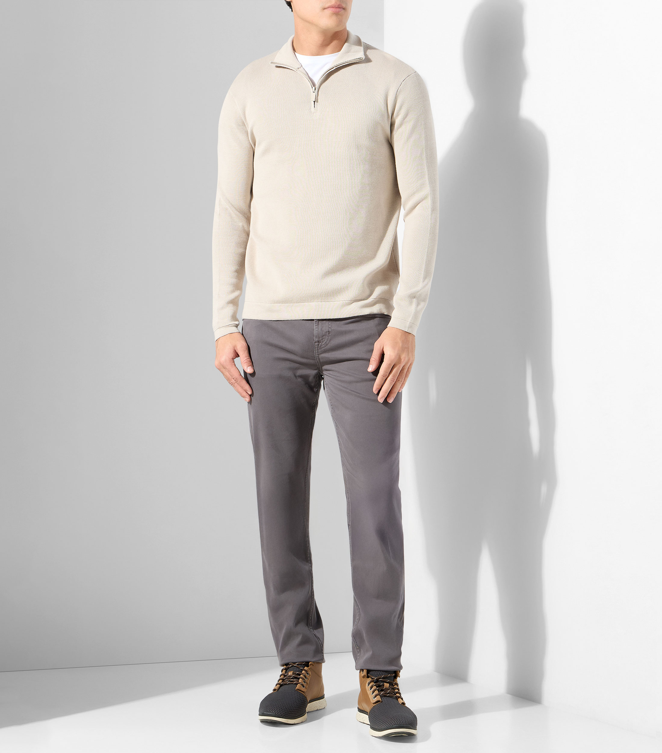 Suéter cuello alto Hombre