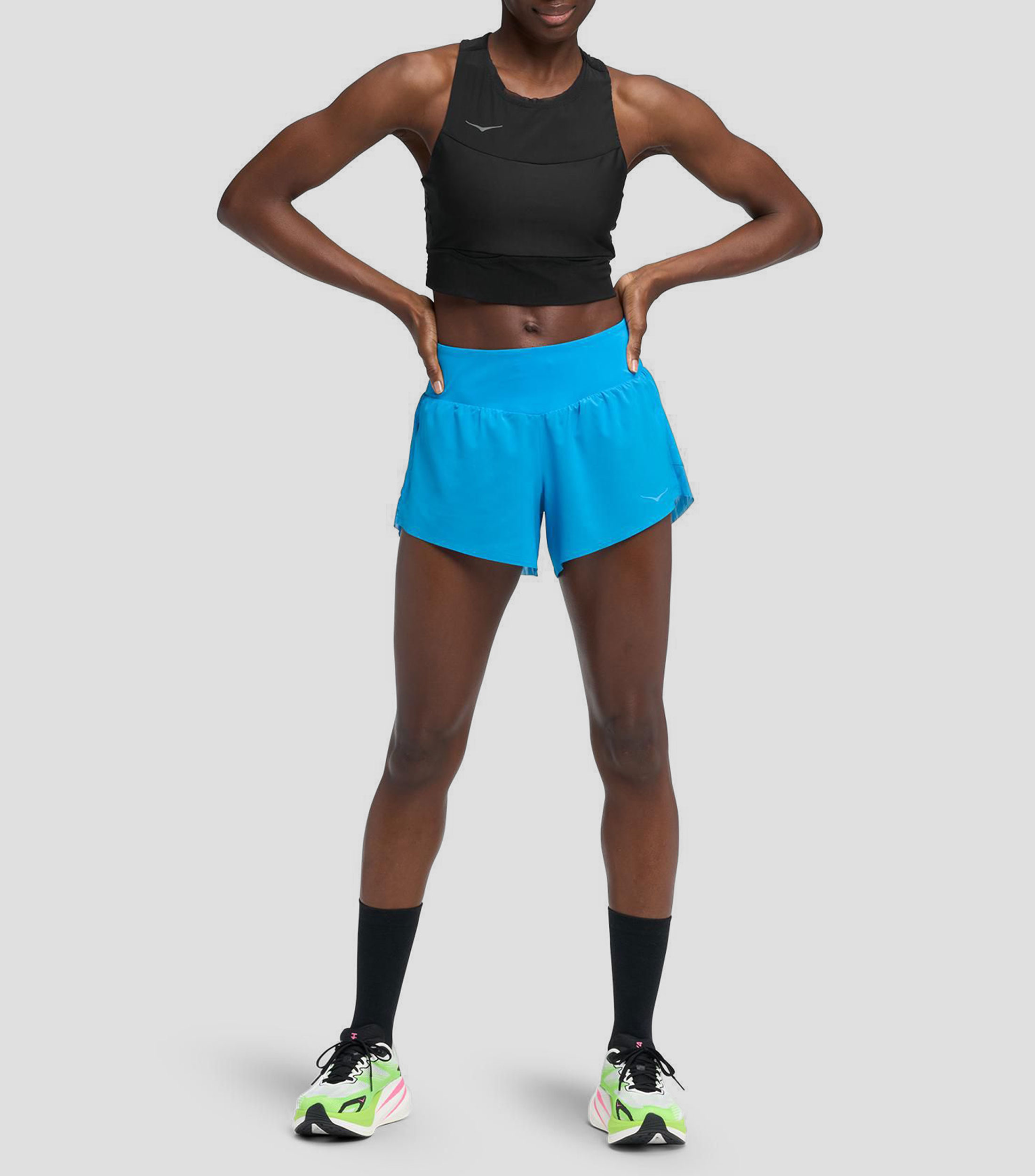 Short para correr liso Mujer