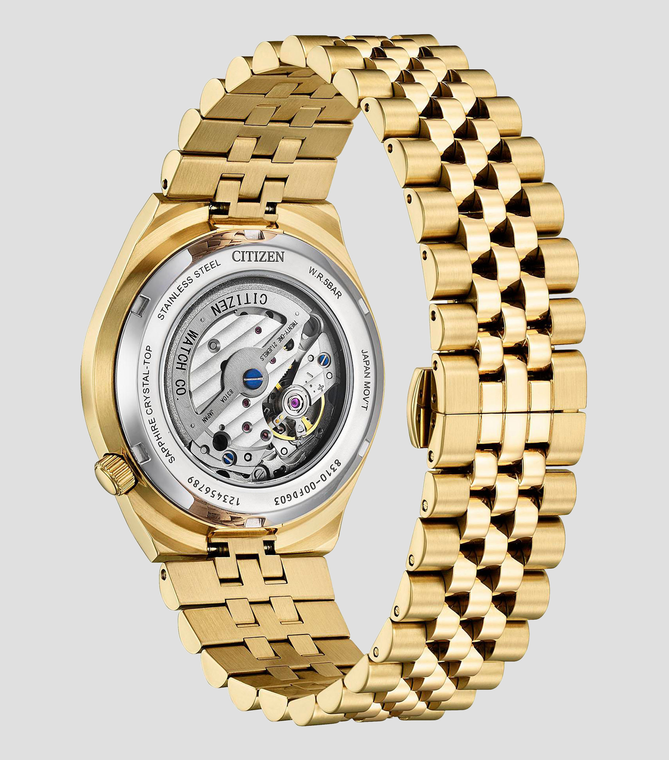 Reloj Unisex Tsuyosa 60 casual dorado