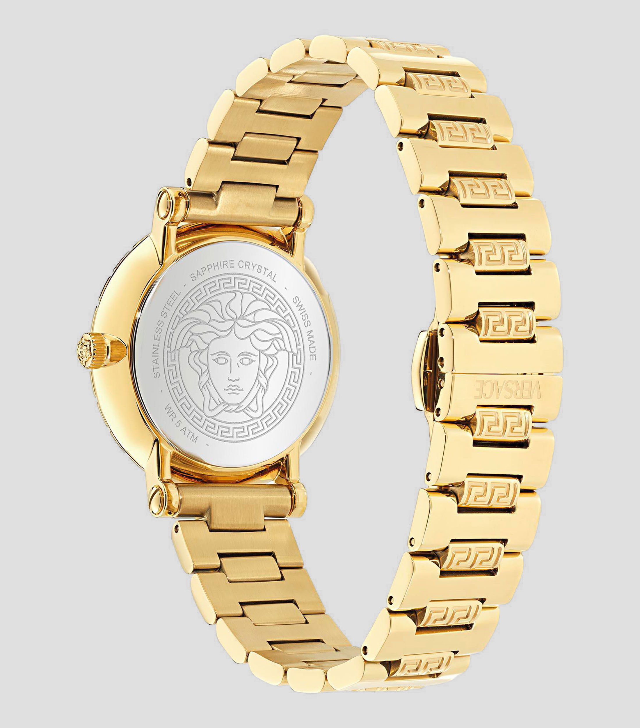 Reloj para Mujer Greca Sphere Nova de vestir Negro, Plateado