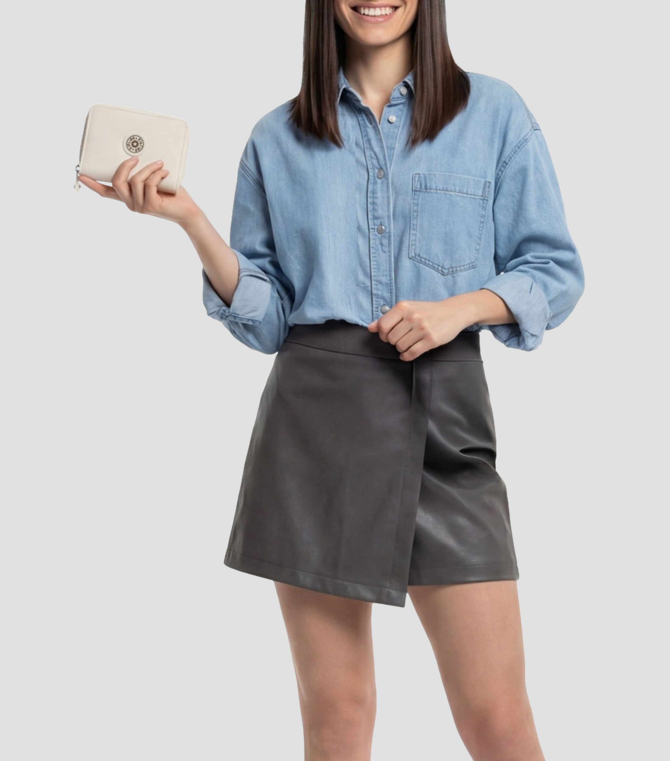 Cartera lisa Niña