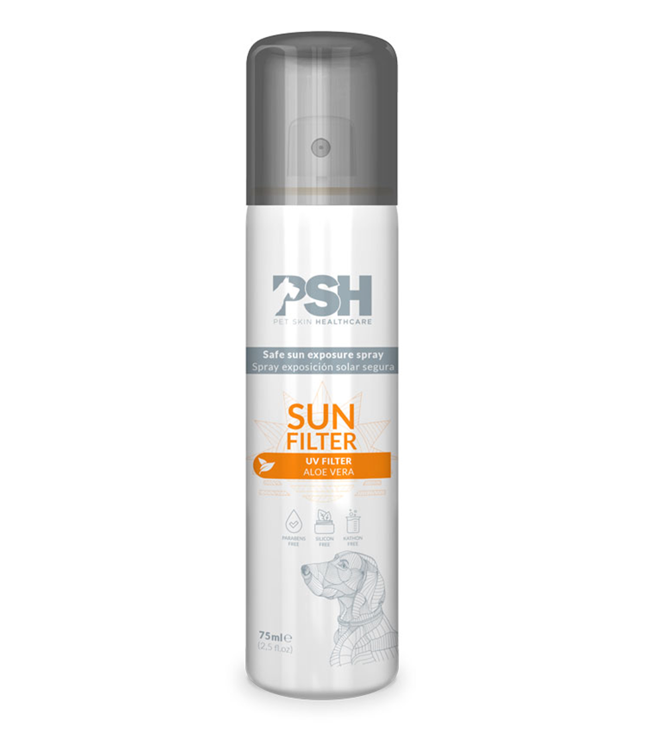 Filtro solar para perro, 75 ml