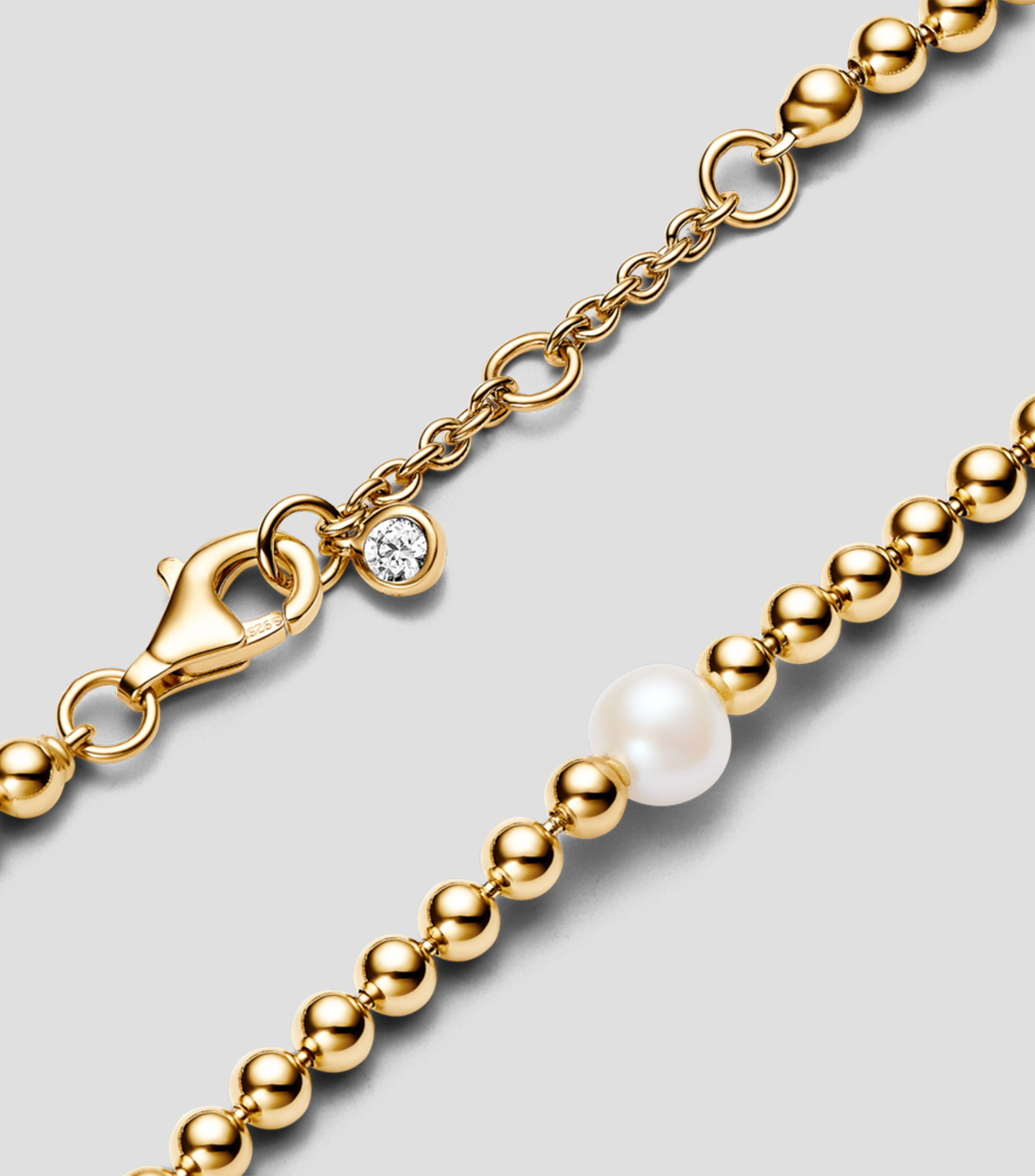 Brazalete Pearl Beads con Perla Mujer