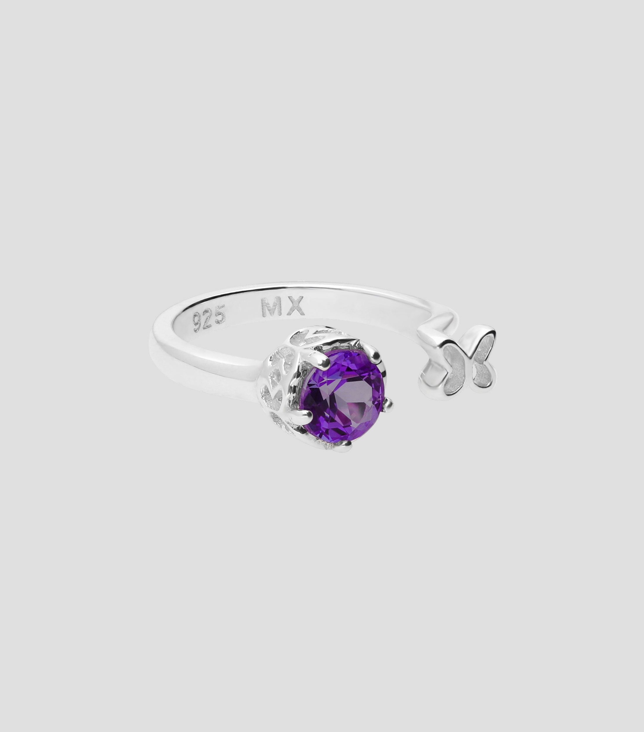 Anillo en Plata .925 Valeska con Topacio Mujer