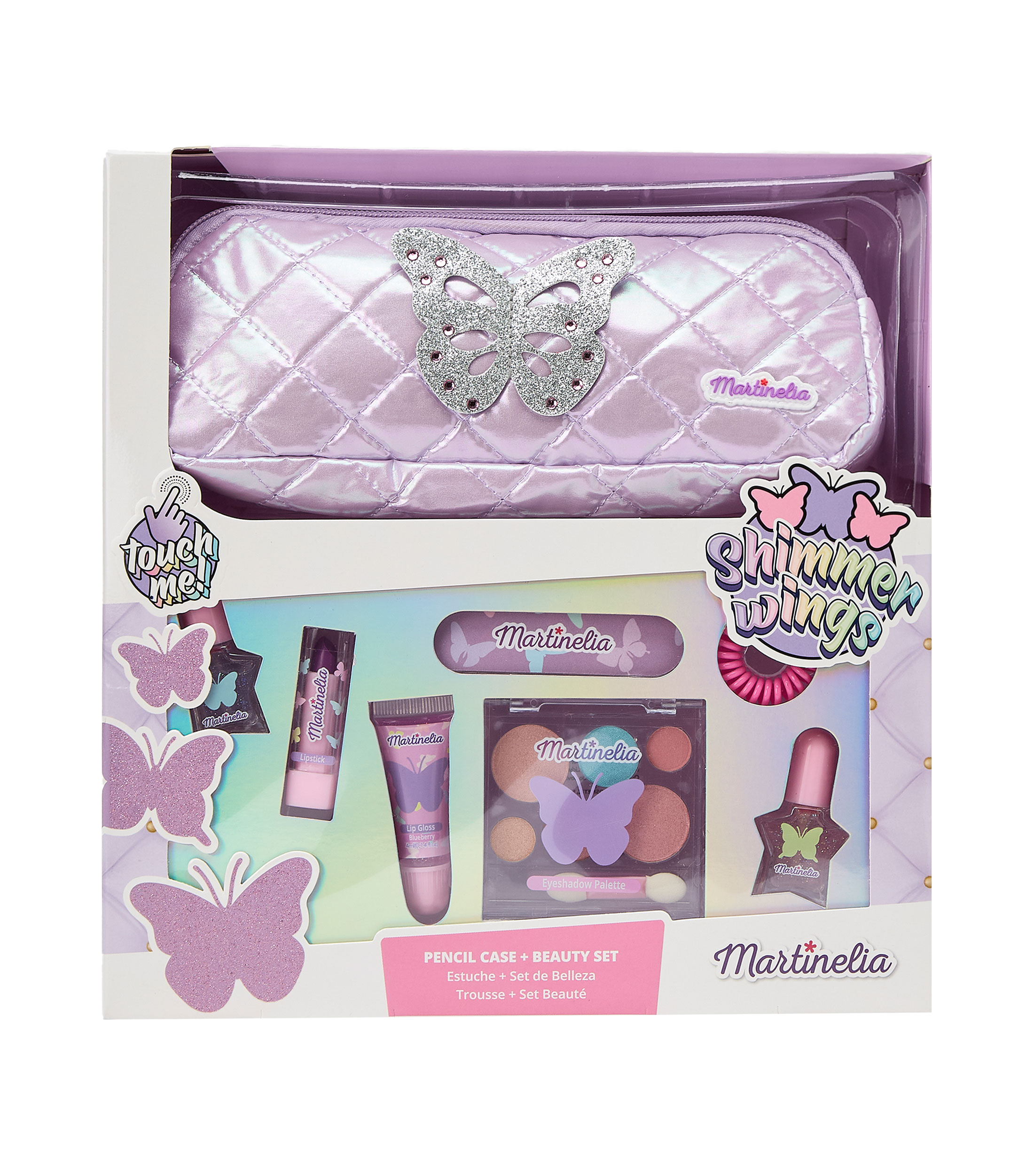 Set 9 piezas de belleza Shimmer Wings Niña
