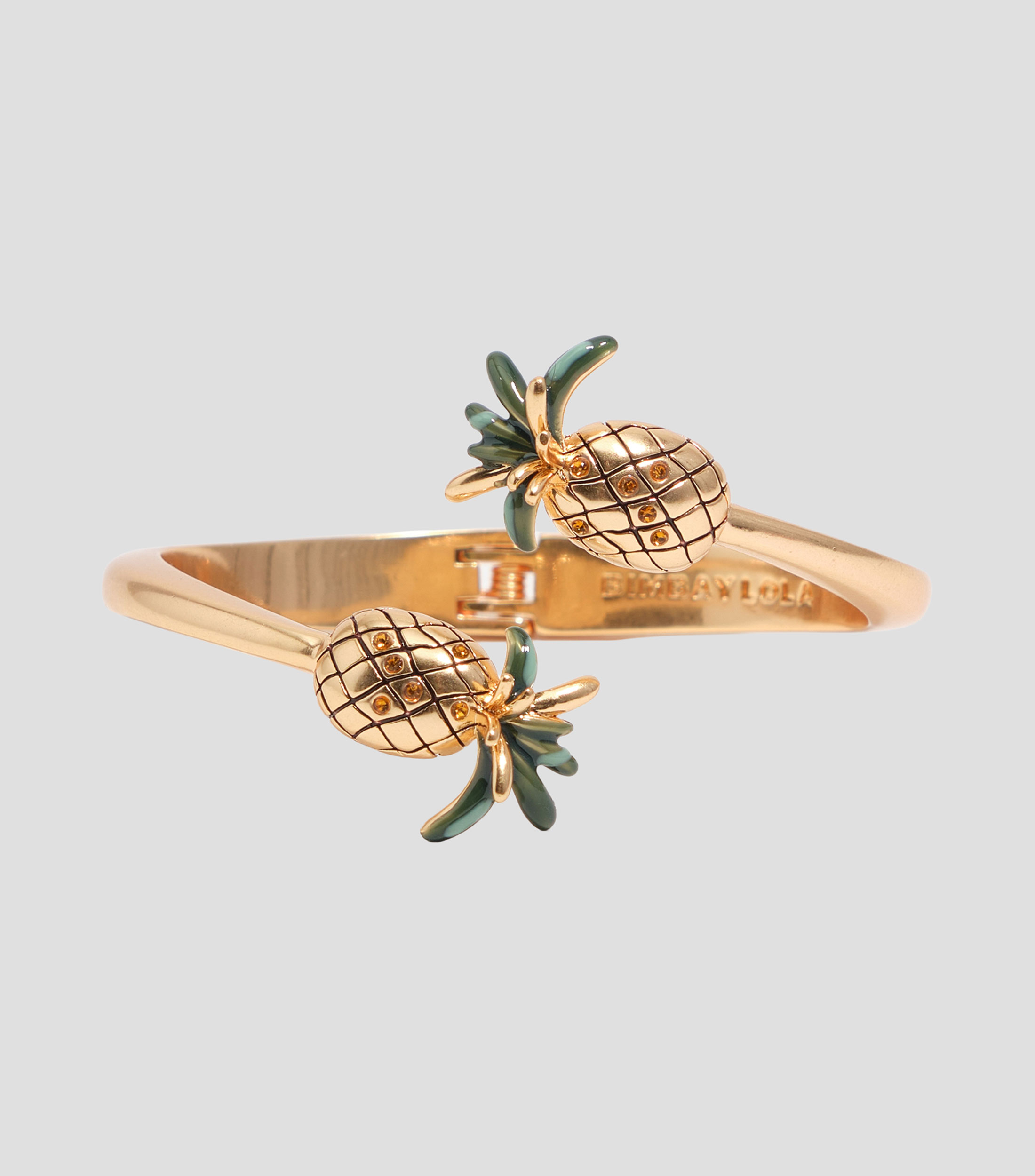 Pulsera cruzada piñas Mujer