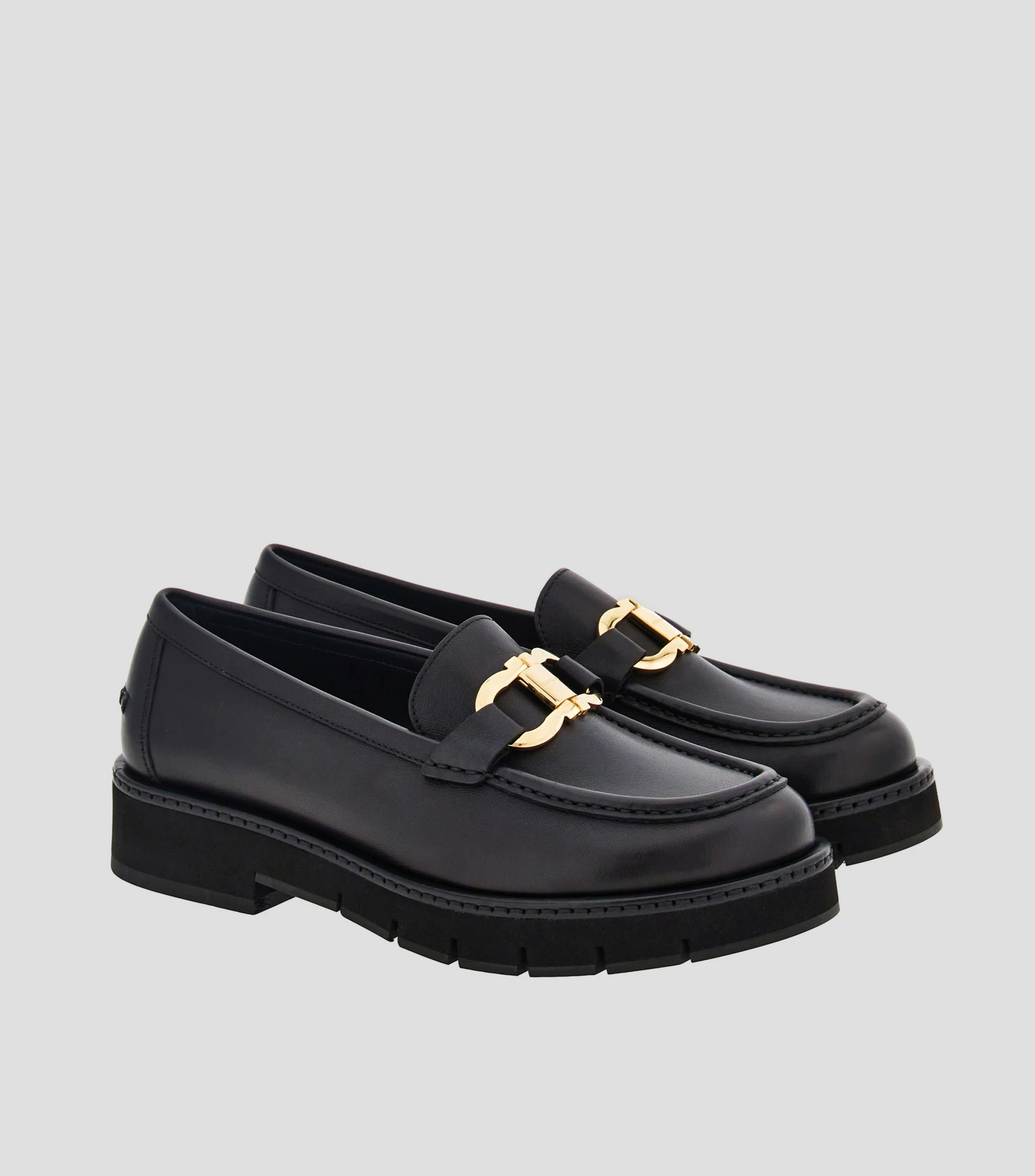 Mocasines con Gancini Mujer