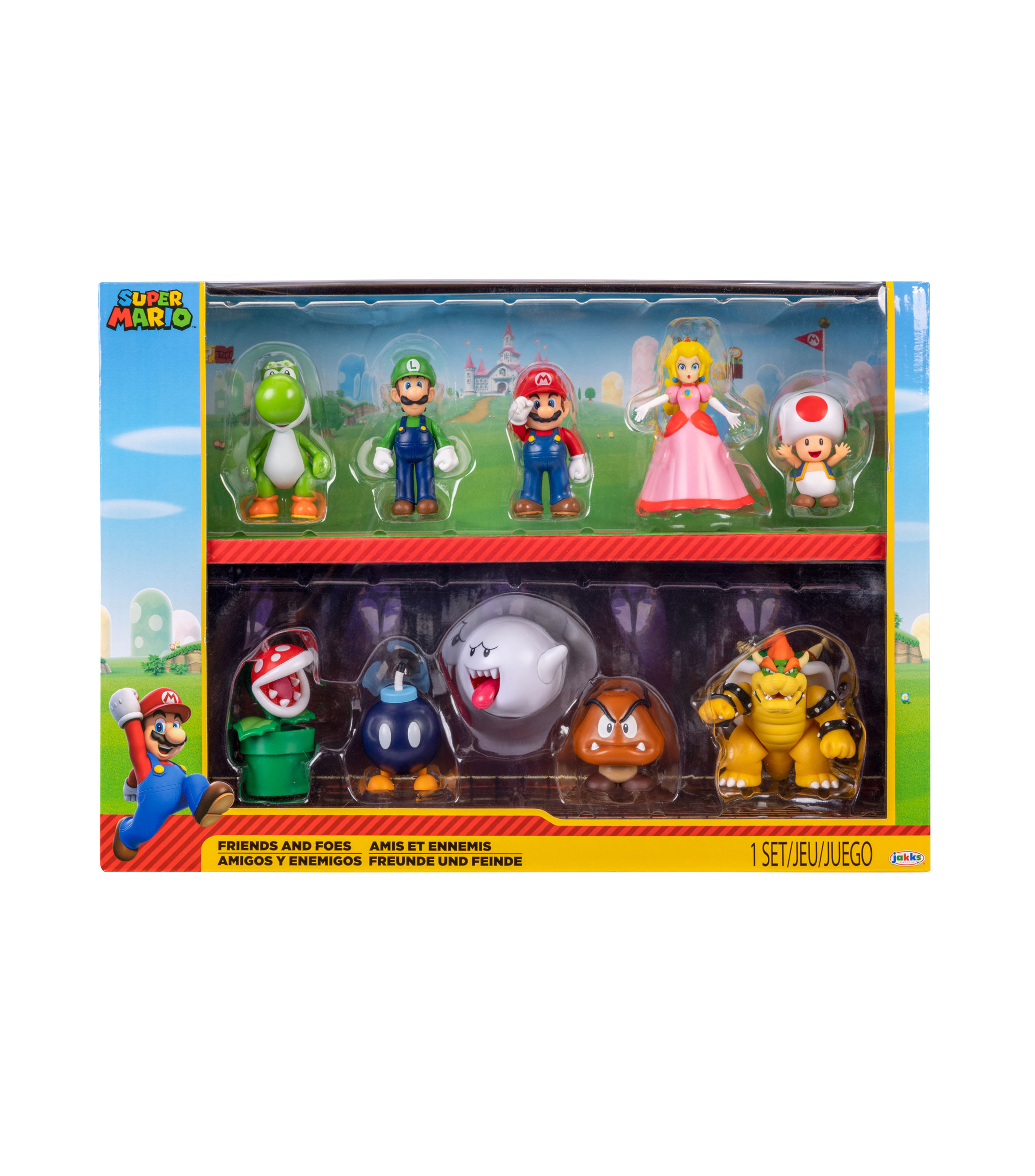 Set 10 piezas Super Mario Amigos y Enemigos