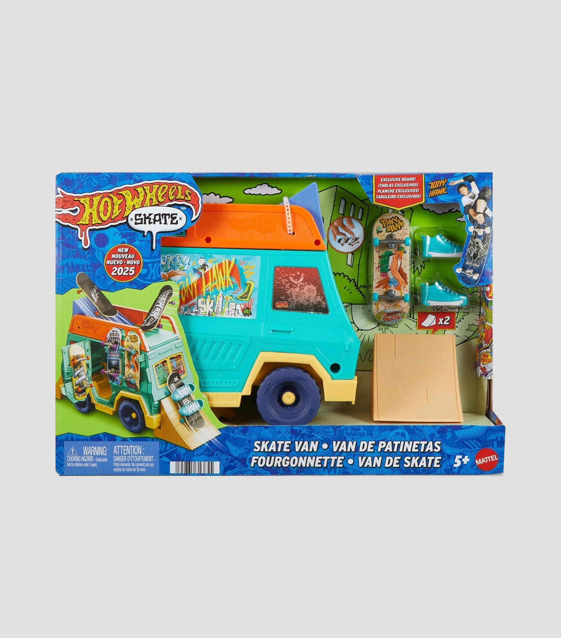 Pista de Juguete Van de Patinetas